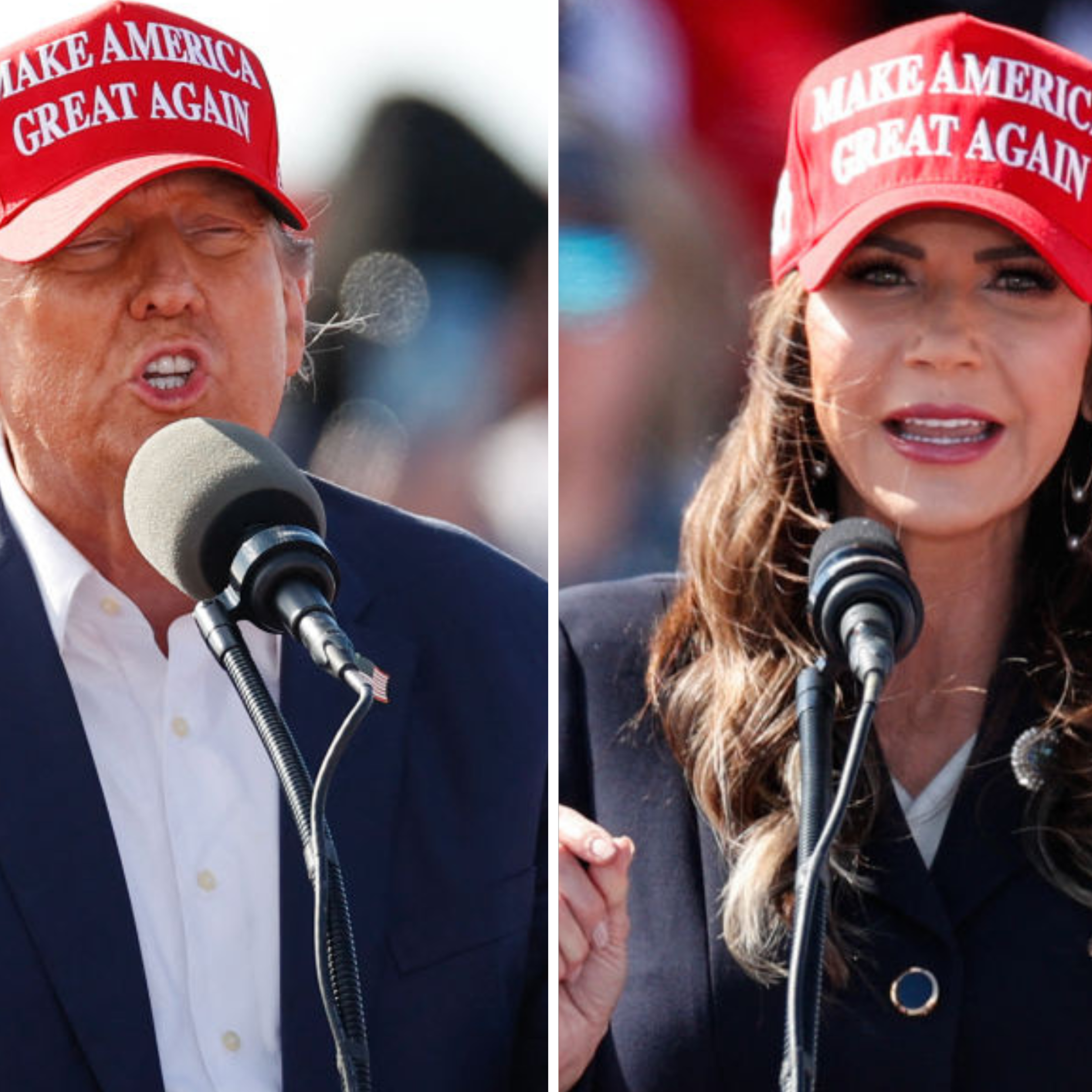 Donald Trump, Kristi Noem