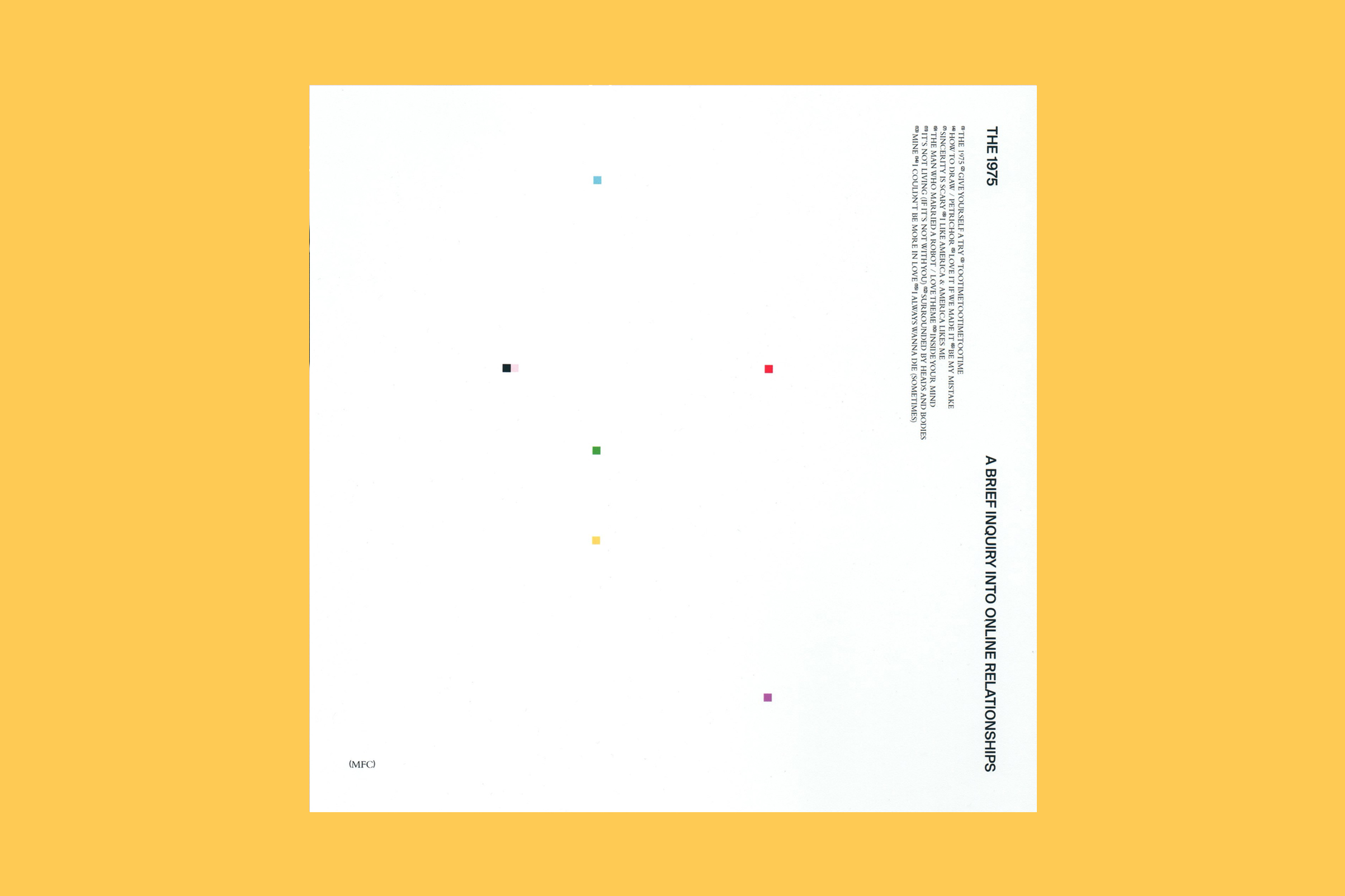 The 1975, A Brief Inquiry Into Online Relationships