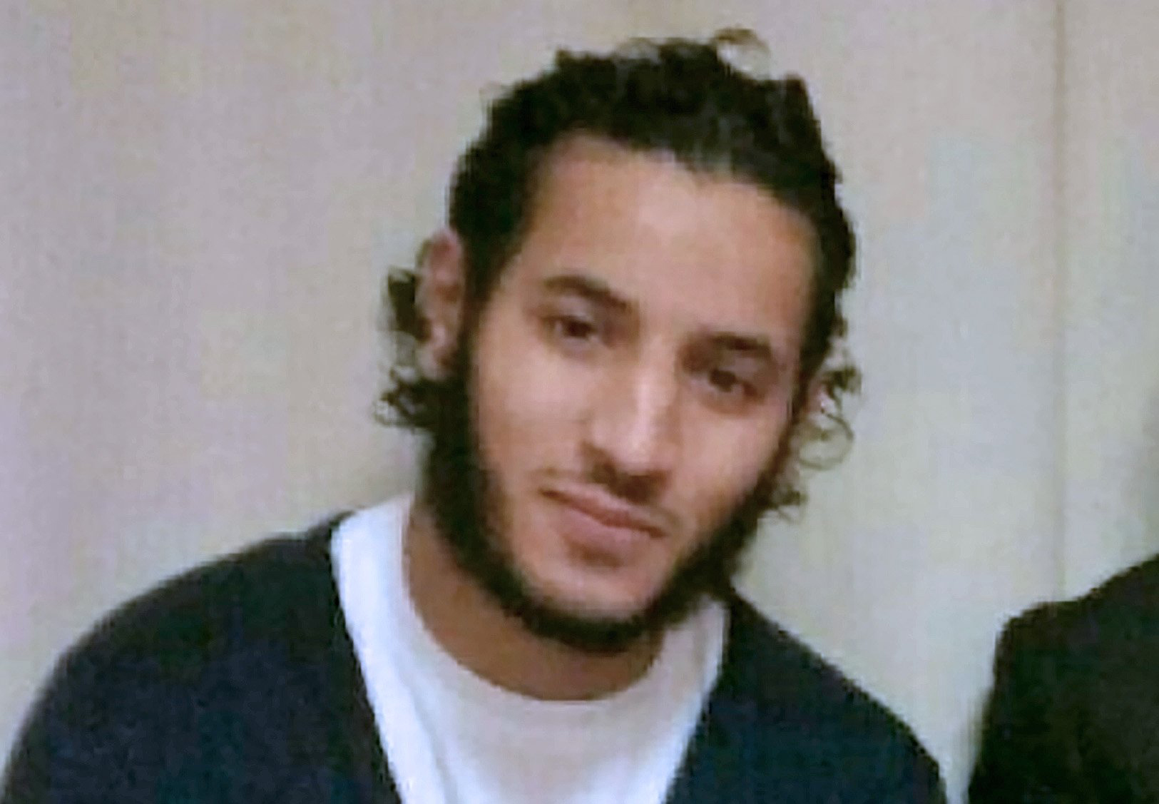 A photo taken off Facebook shows an undated photo of Larossi Abballa, 25, who stabbed a policeman repeatedly outside the latter's home in Magnanville, a northwestern suburb of Paris on June 14, 2016.