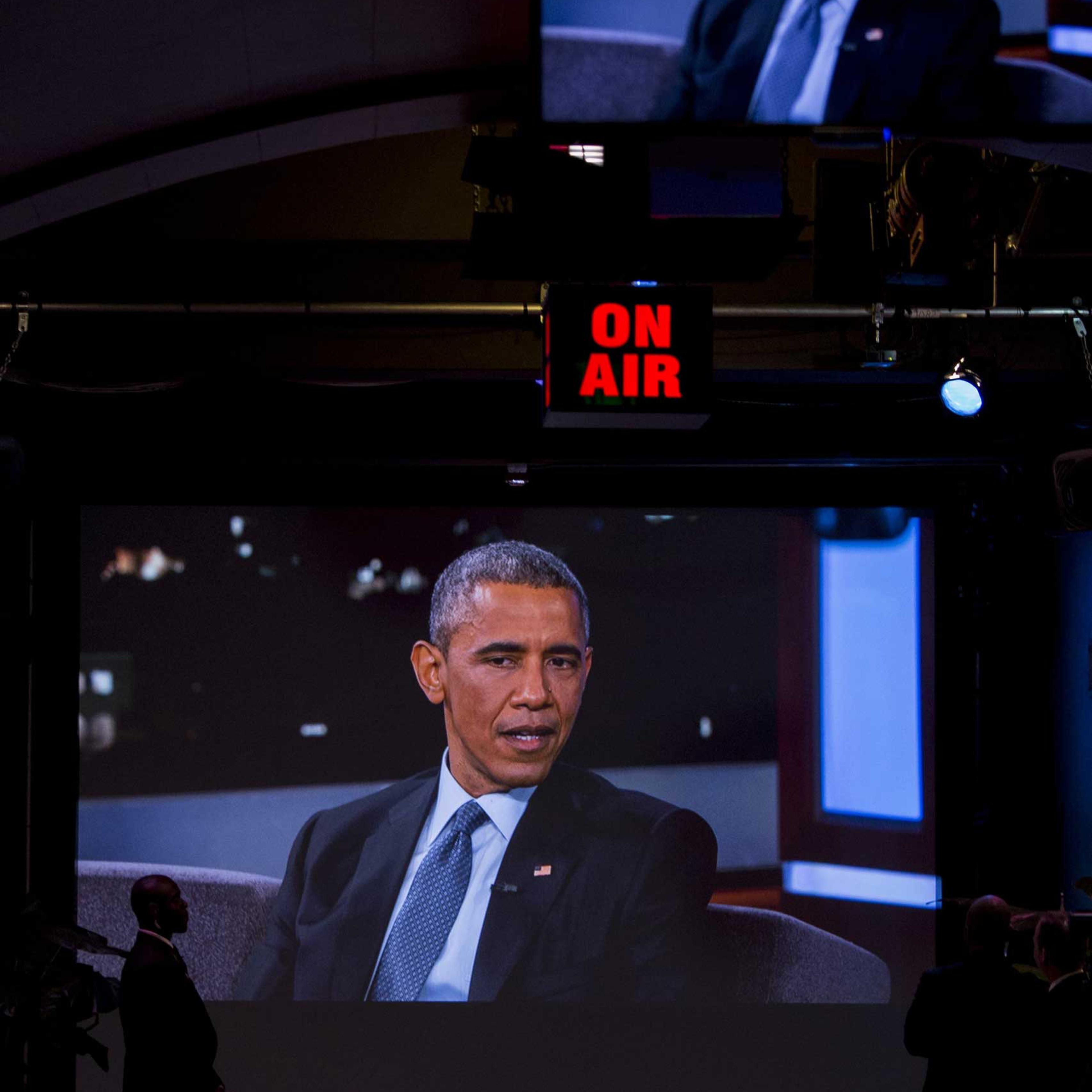 Obama goes to Hollywood