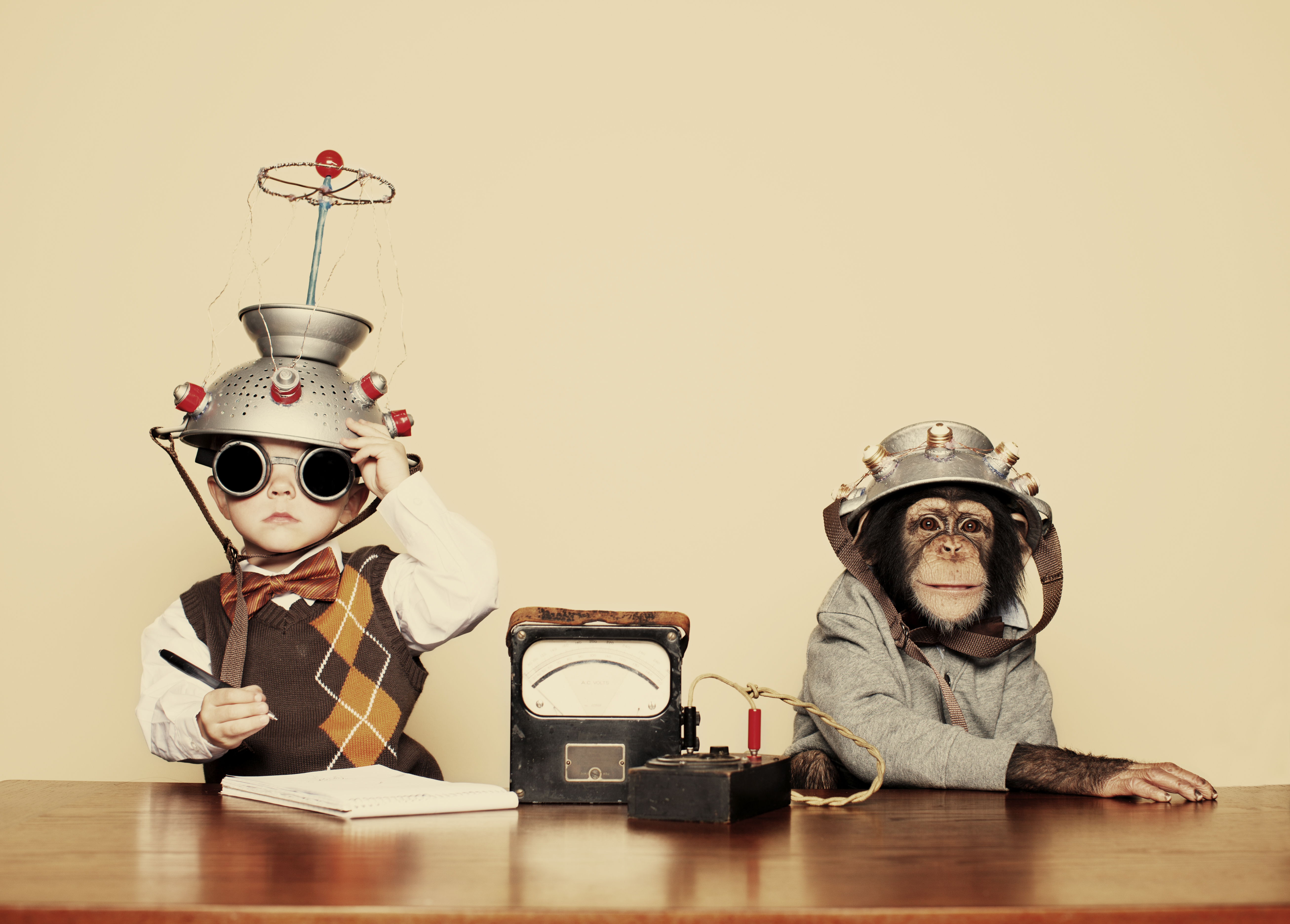 child-scientist-monkey-science-experiment