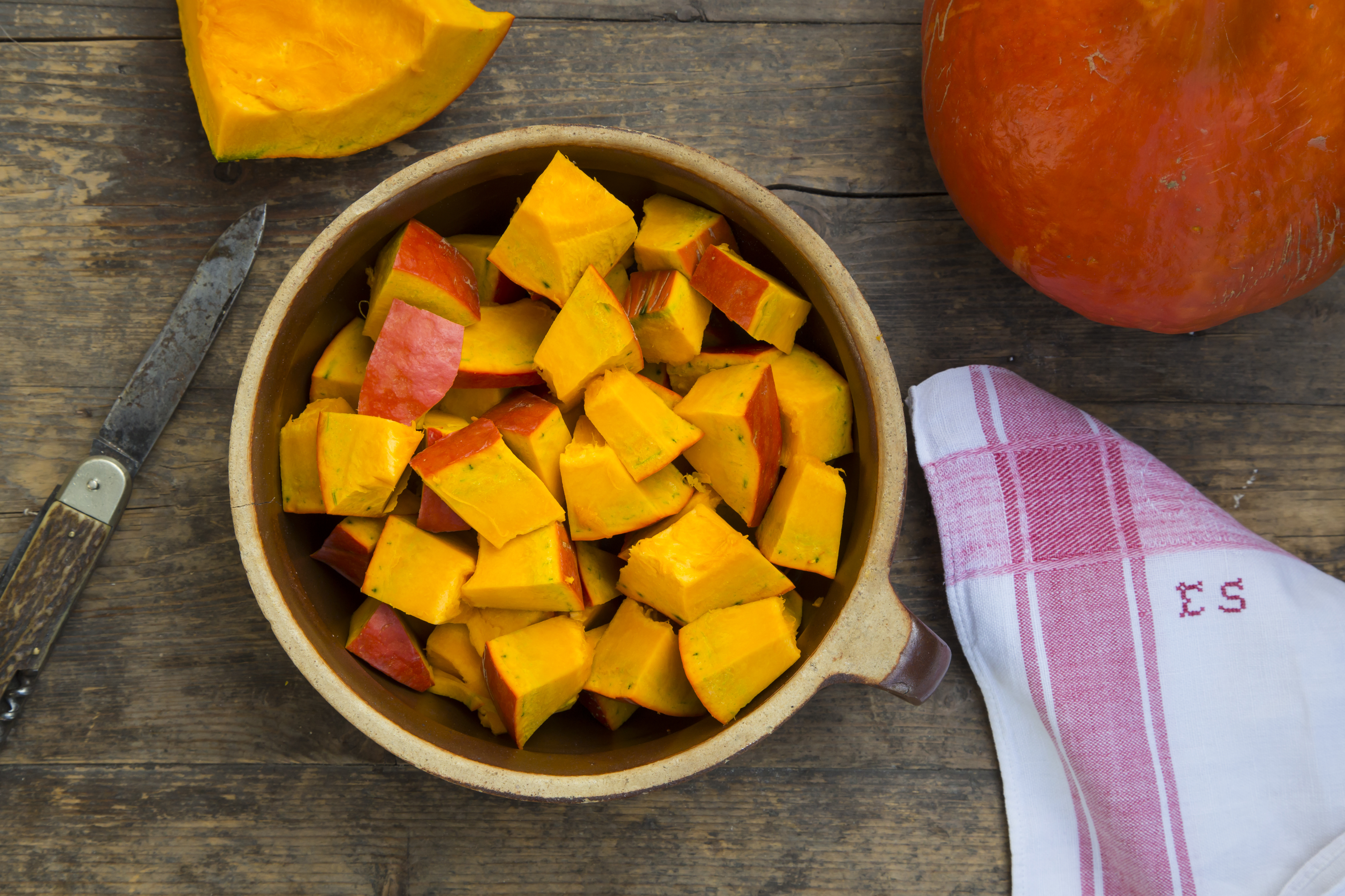 cooked pumpkin