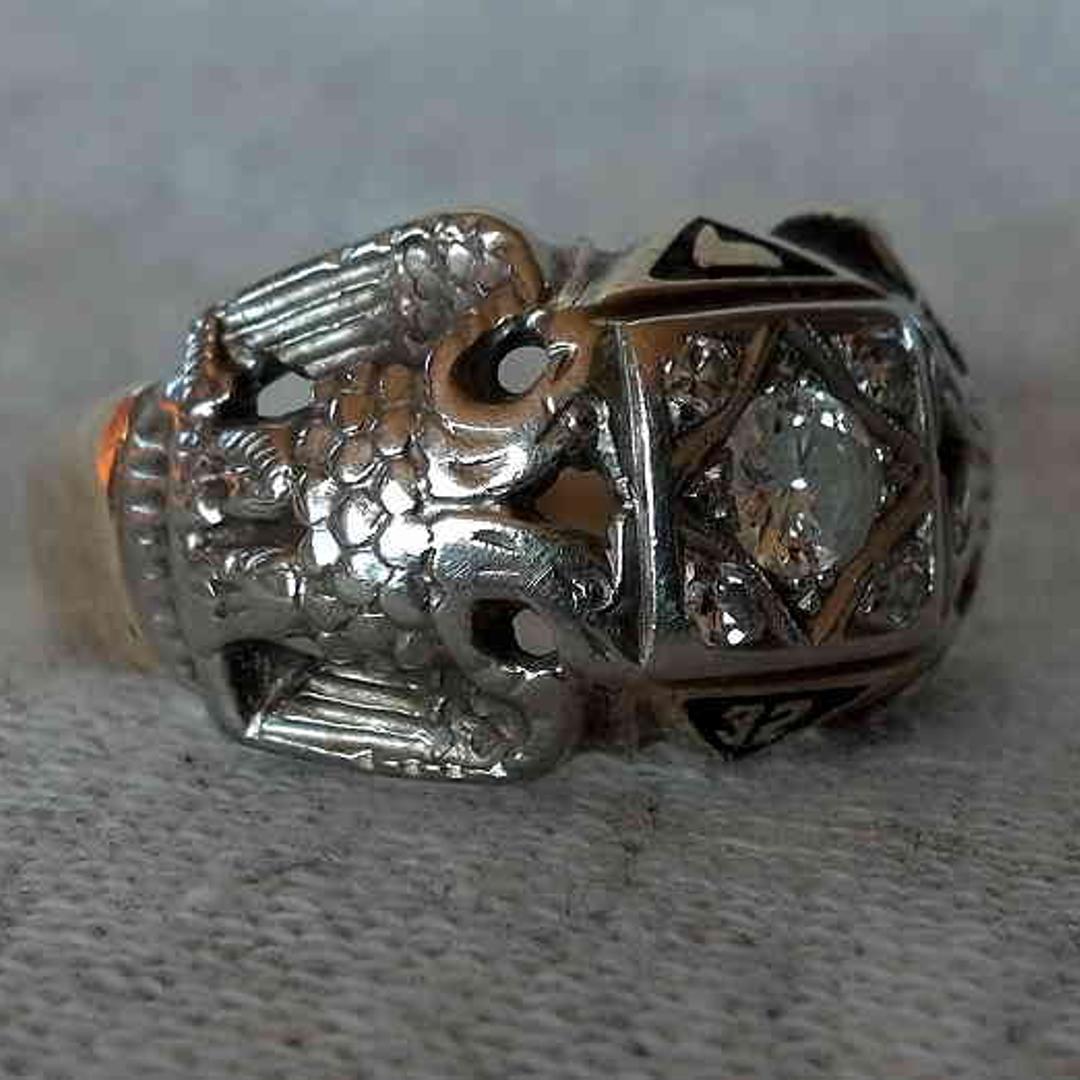Paul Bentley's 32nd Degree Masonic Ring