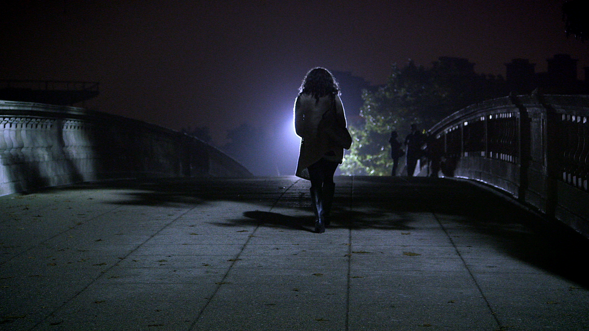 A woman on a college campus in <i>The Hunting Ground</i>