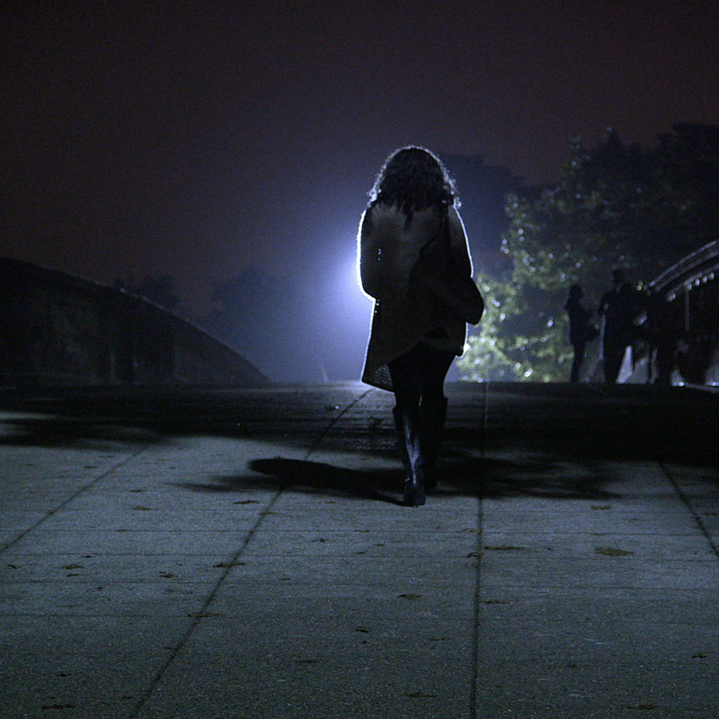 A woman on a college campus in <i>The Hunting Ground</i>