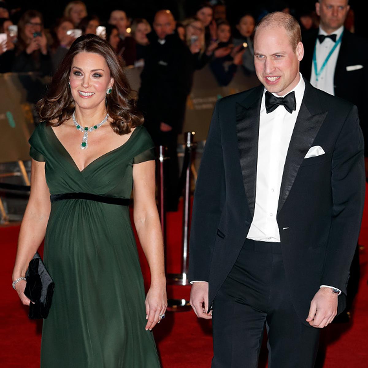 The Duke and Duchess of Cambridge attend the 2018 BAFTAs