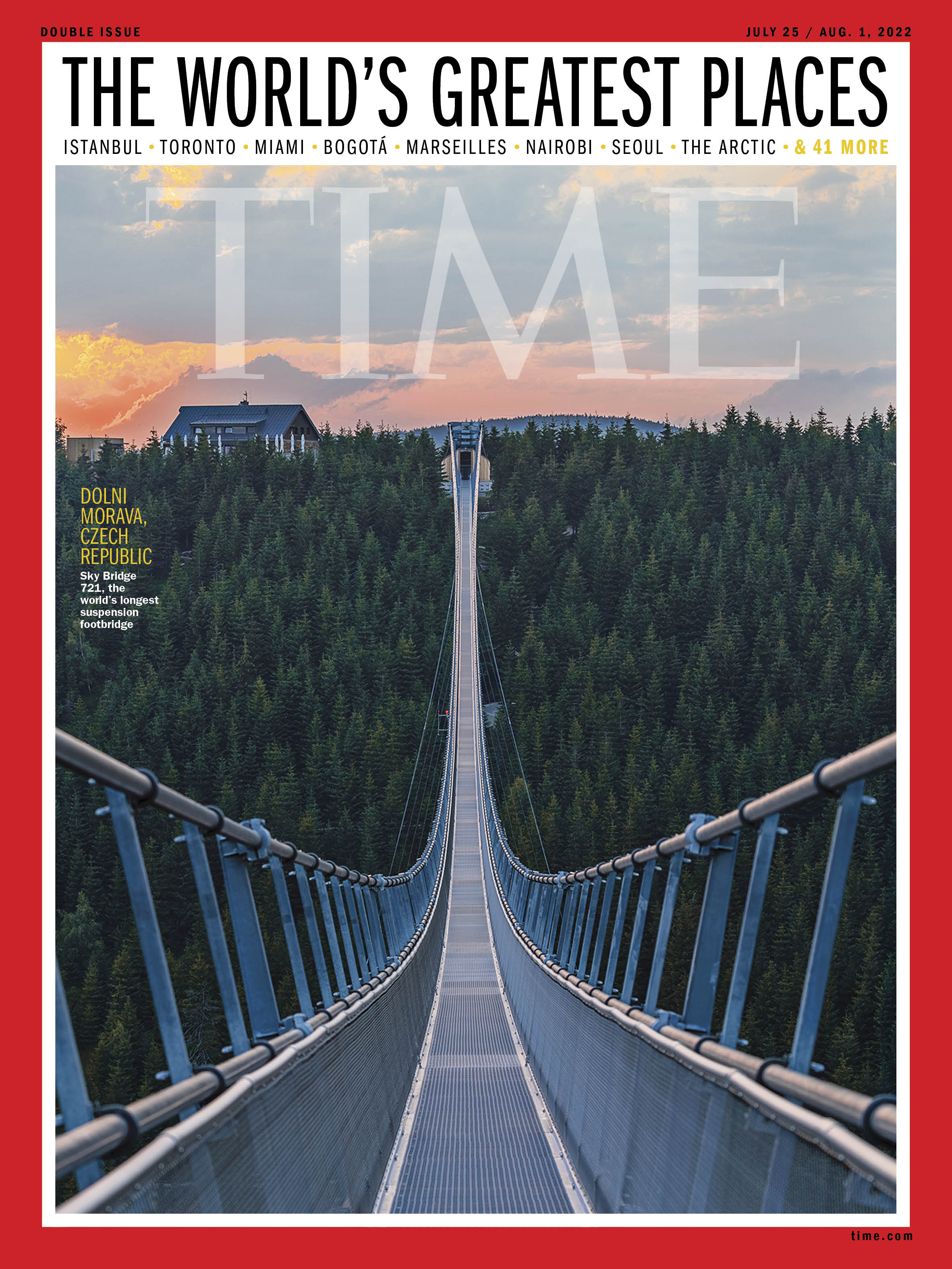 The World's Greatest Places Time Magazine cover