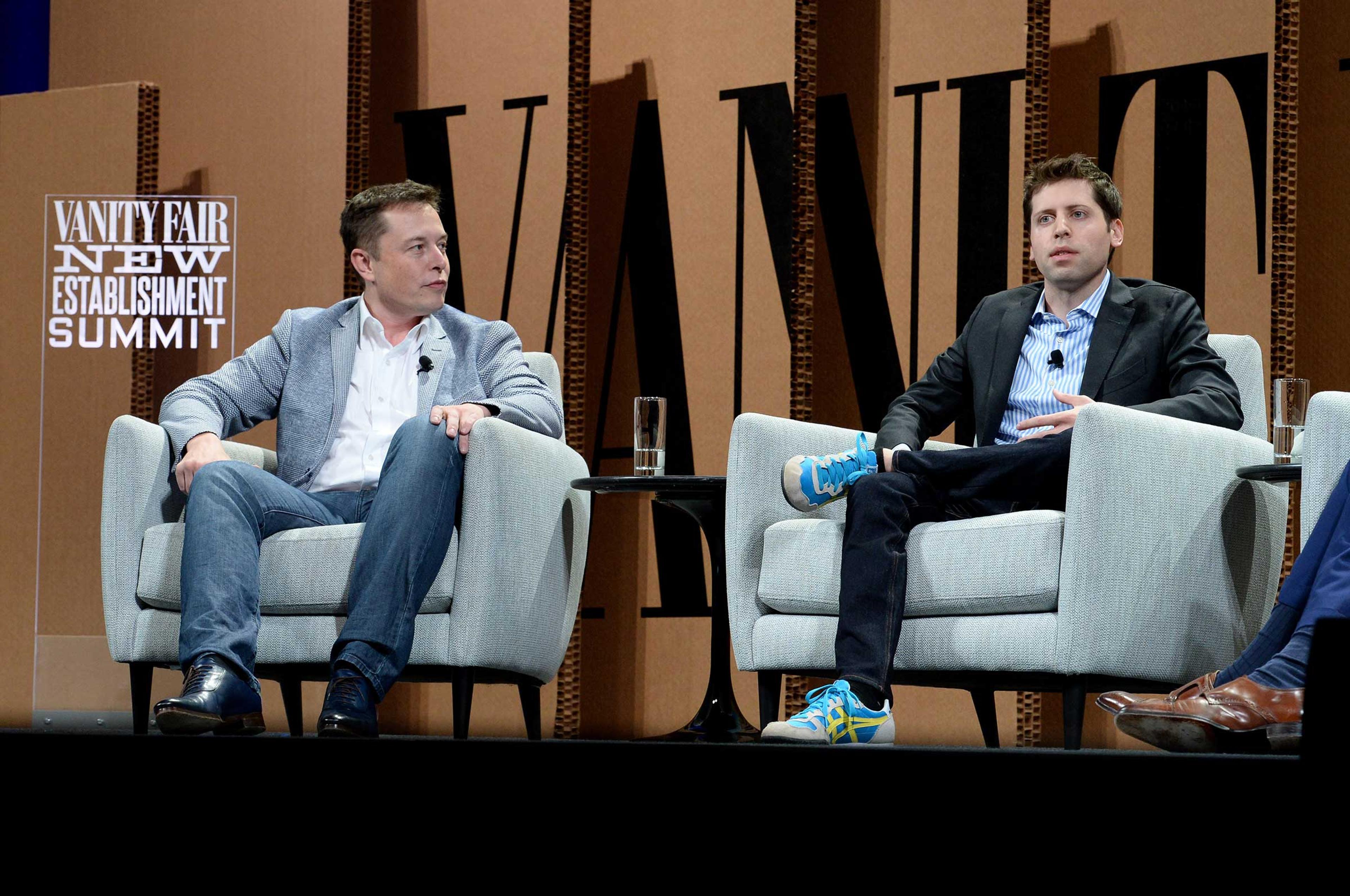 Elon Musk and Sam Altman