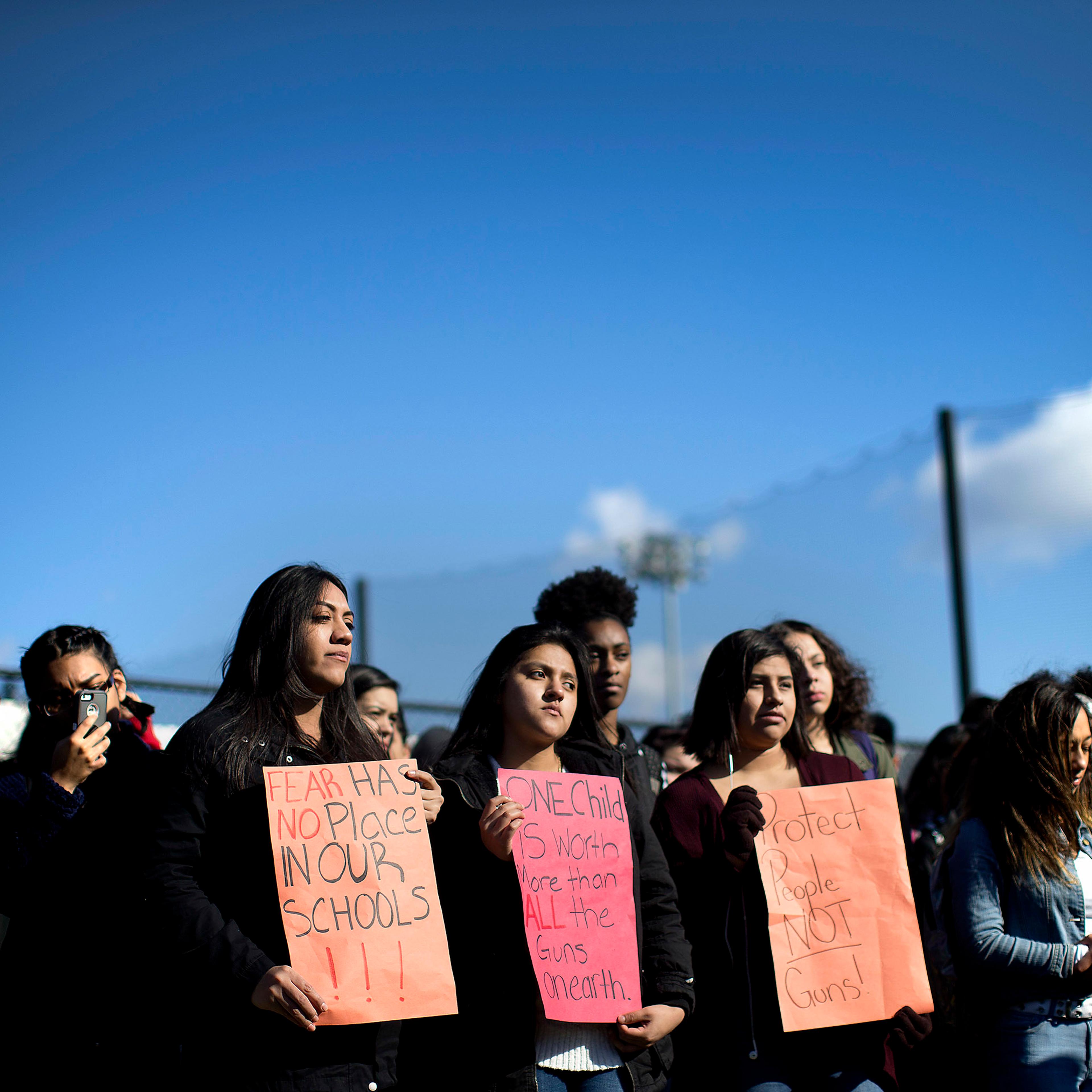 Student Walkouts Gun Violence NC