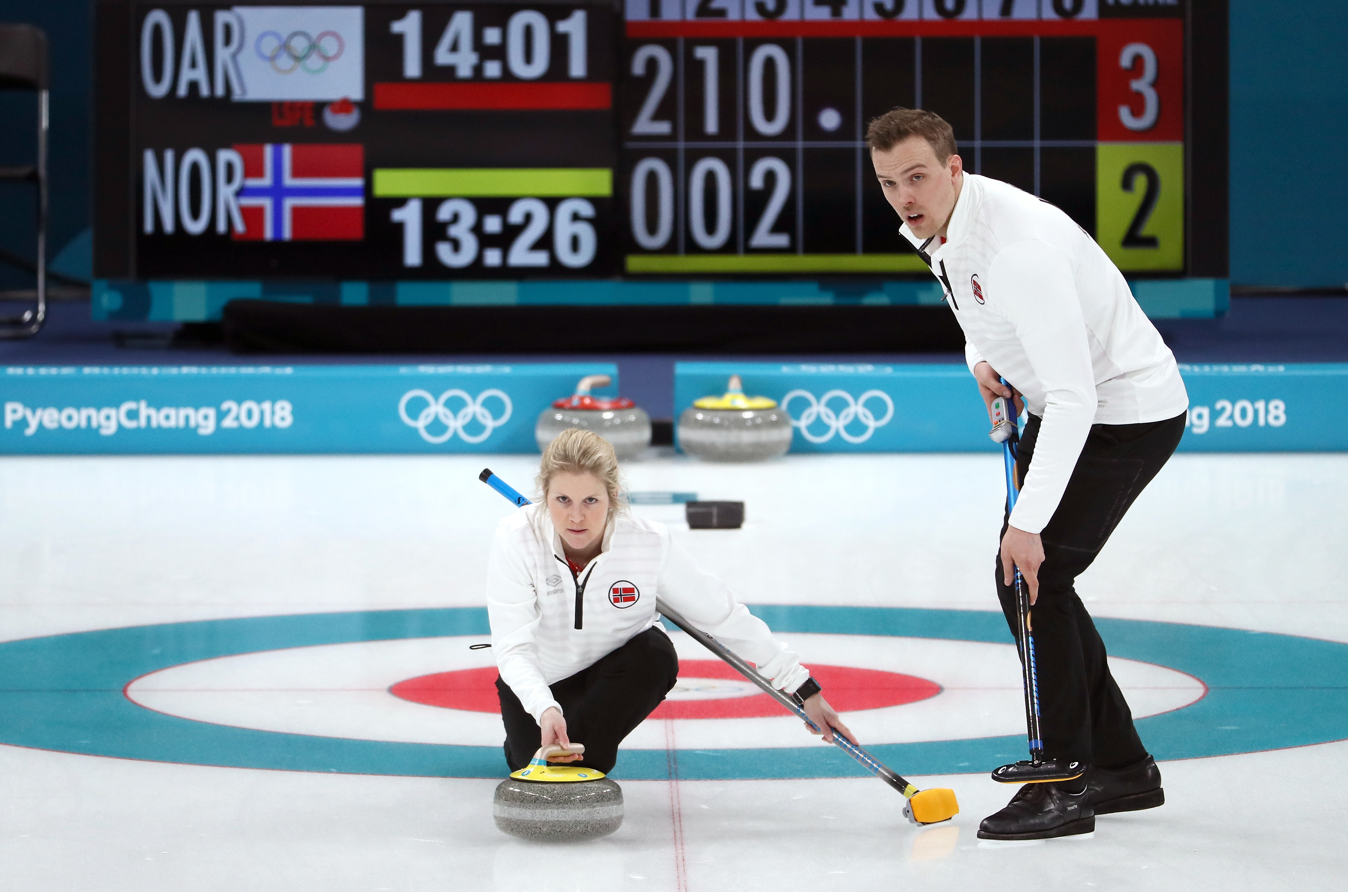 Curling - Winter Olympics Day 4