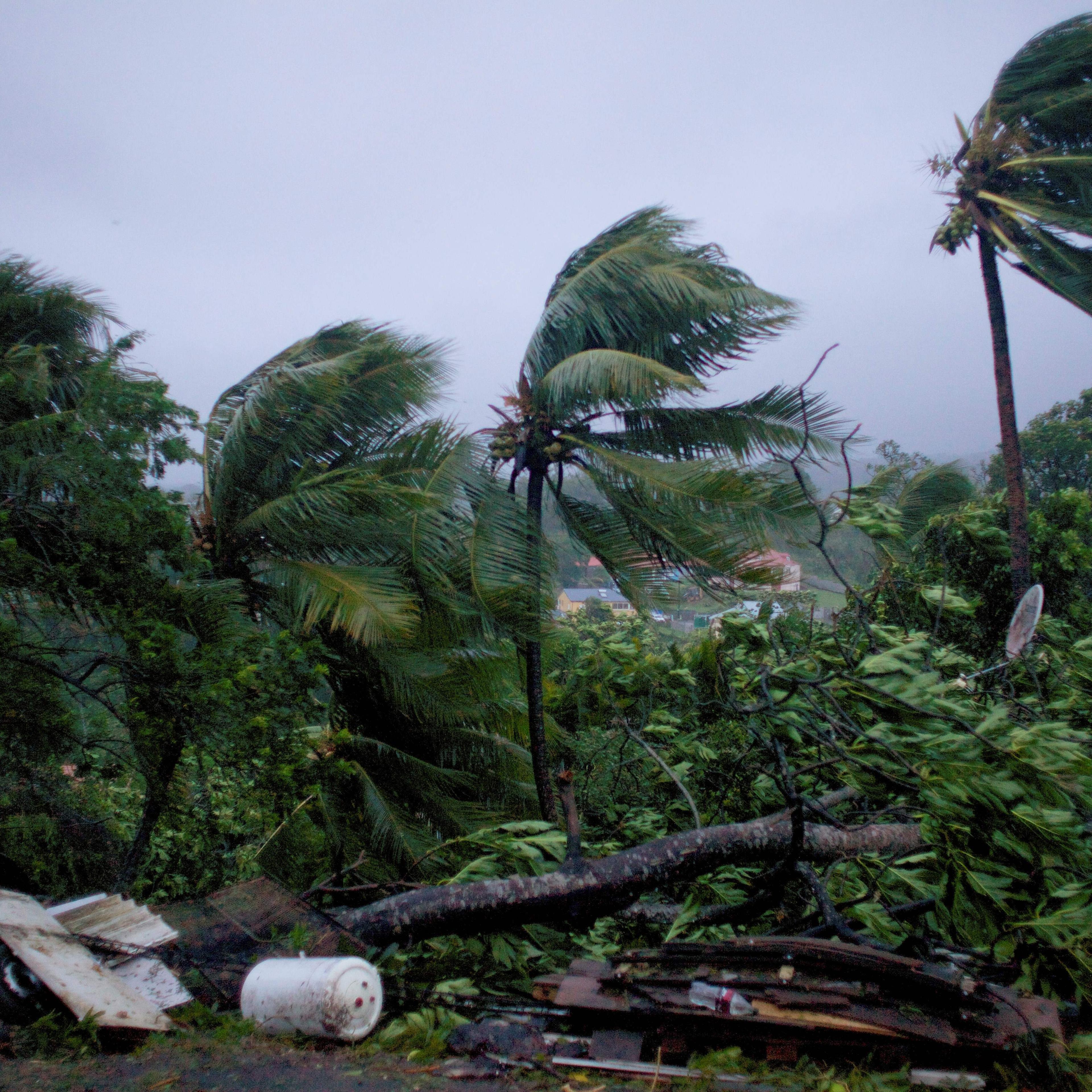 TOPSHOT-FRANCE-OVERSEAS-WEATHER-HURRICANE-CARIBBEAN