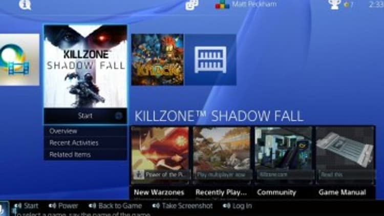 Ps4 Red Menu Life with Sony’s PlayStation 4 Online: Sizing Up the Dynamic Menu ...