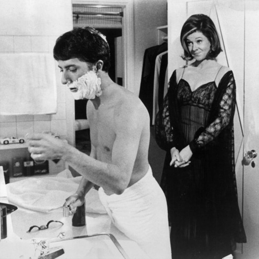 Dustin Hoffman And Elizabeth Wilson In 'The Graduate'