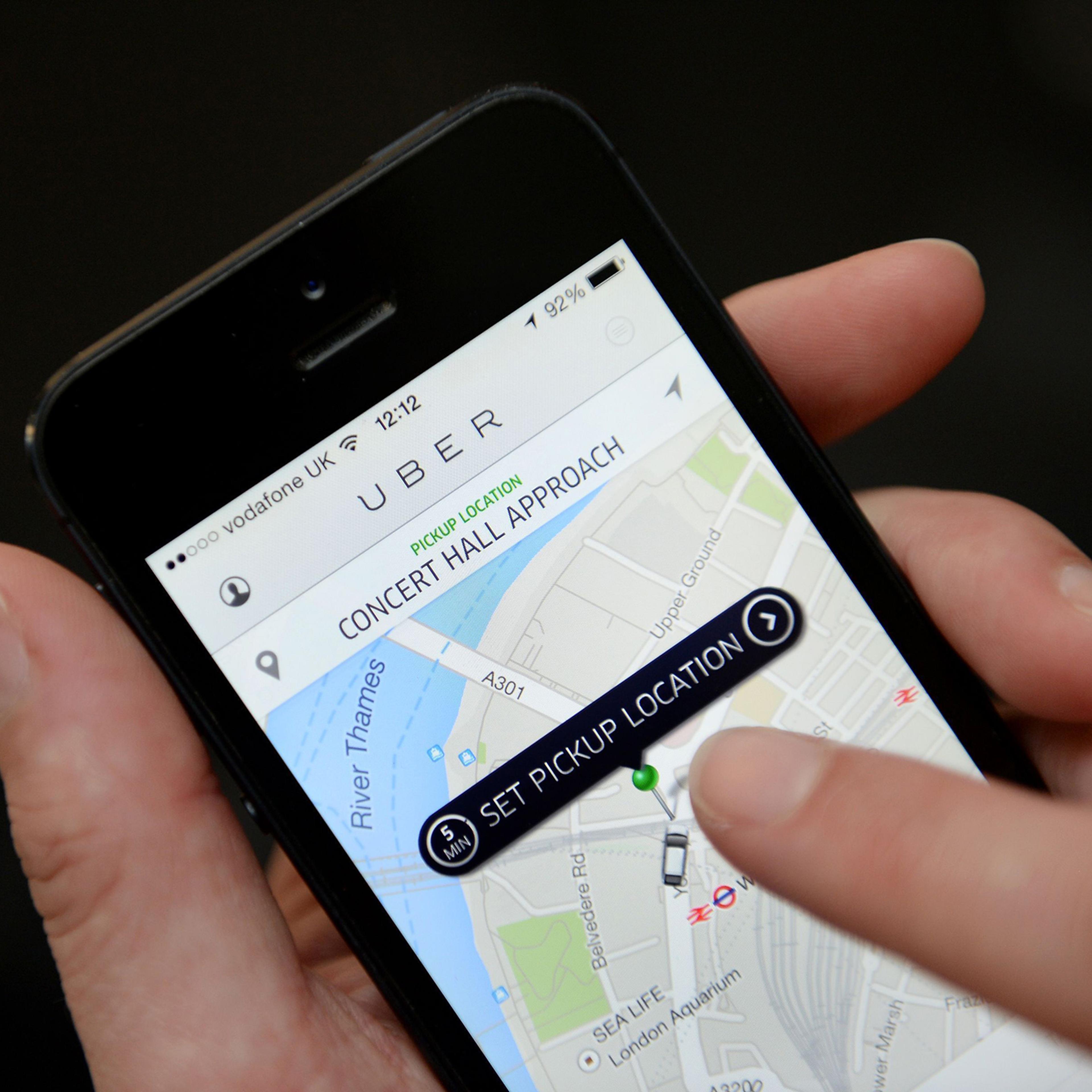 Uber app