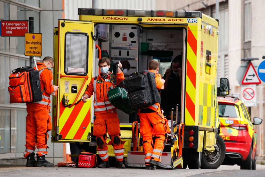 NHS Staff Work At Royal London Hospital Amid Coronavirus Crisis