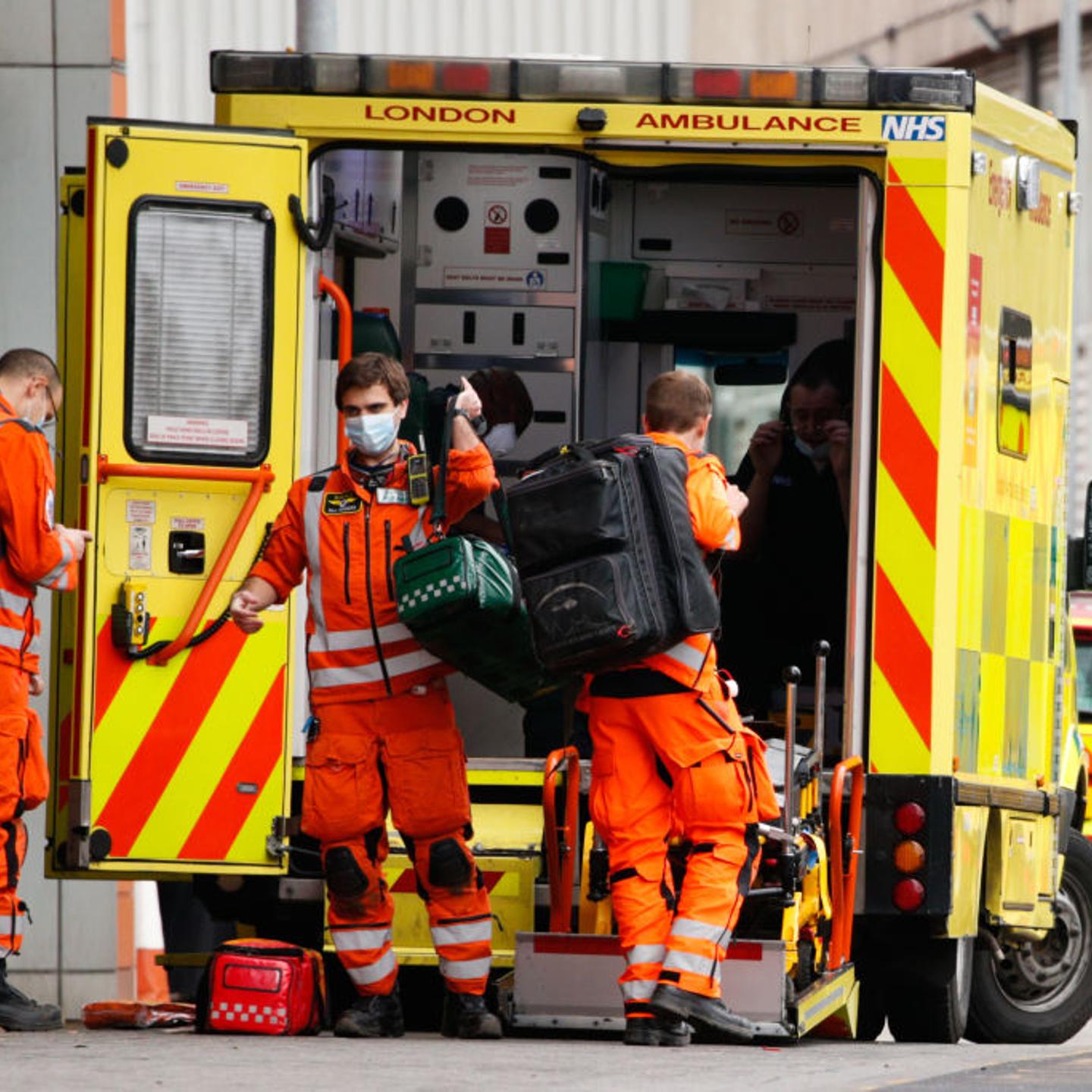 NHS Staff Work At Royal London Hospital Amid Coronavirus Crisis