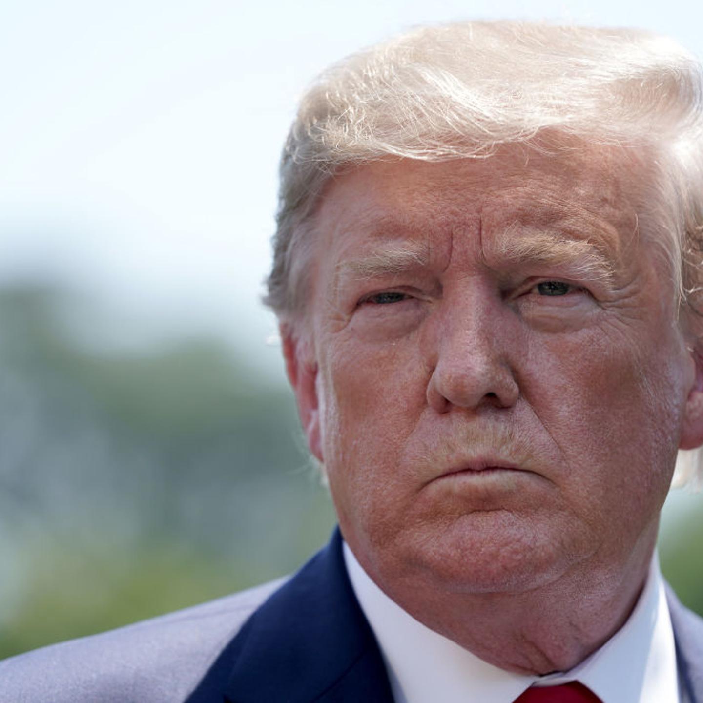 President Trump Returns To The White House