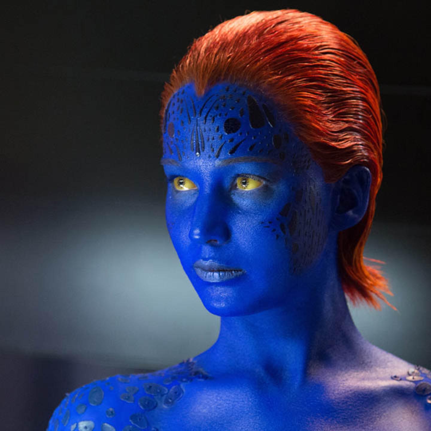 1009_sl_DF-09307_v04 Jennifer Lawrence as Mystique in X-Men: Days of Future Past.