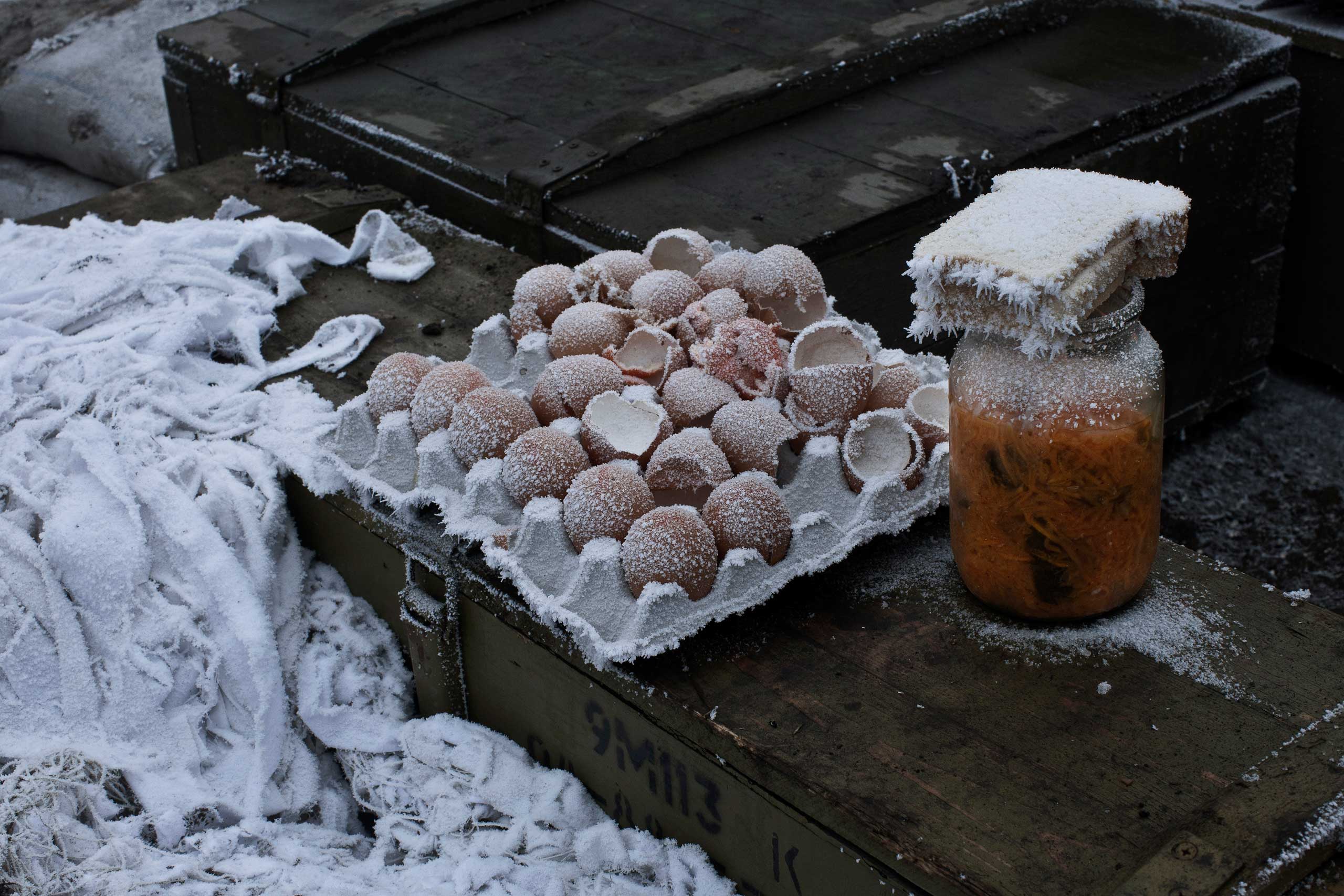 Shelling in Artemivsk, Ukraine