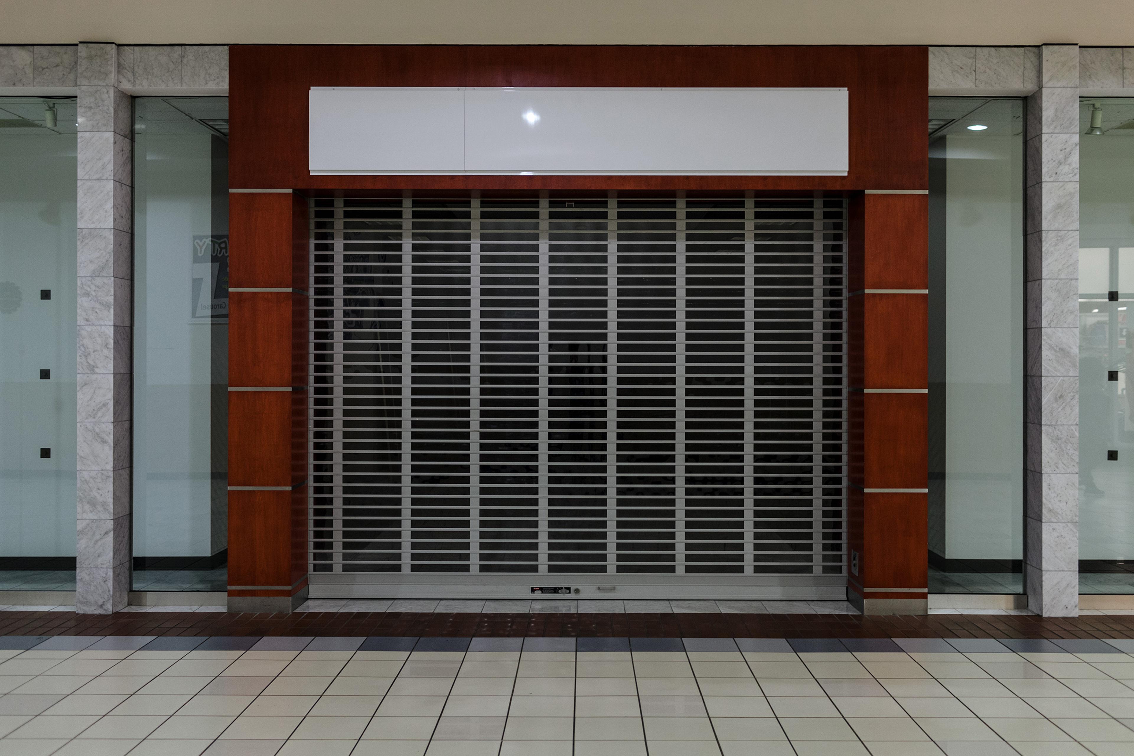 An interior scene in Santa Rosa Mall in Mary Esther, FL on July 10, 2017.