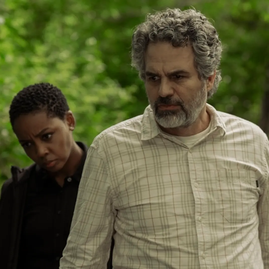 Thuso Mbedu and Mark Ruffalo in <i>Task</i>