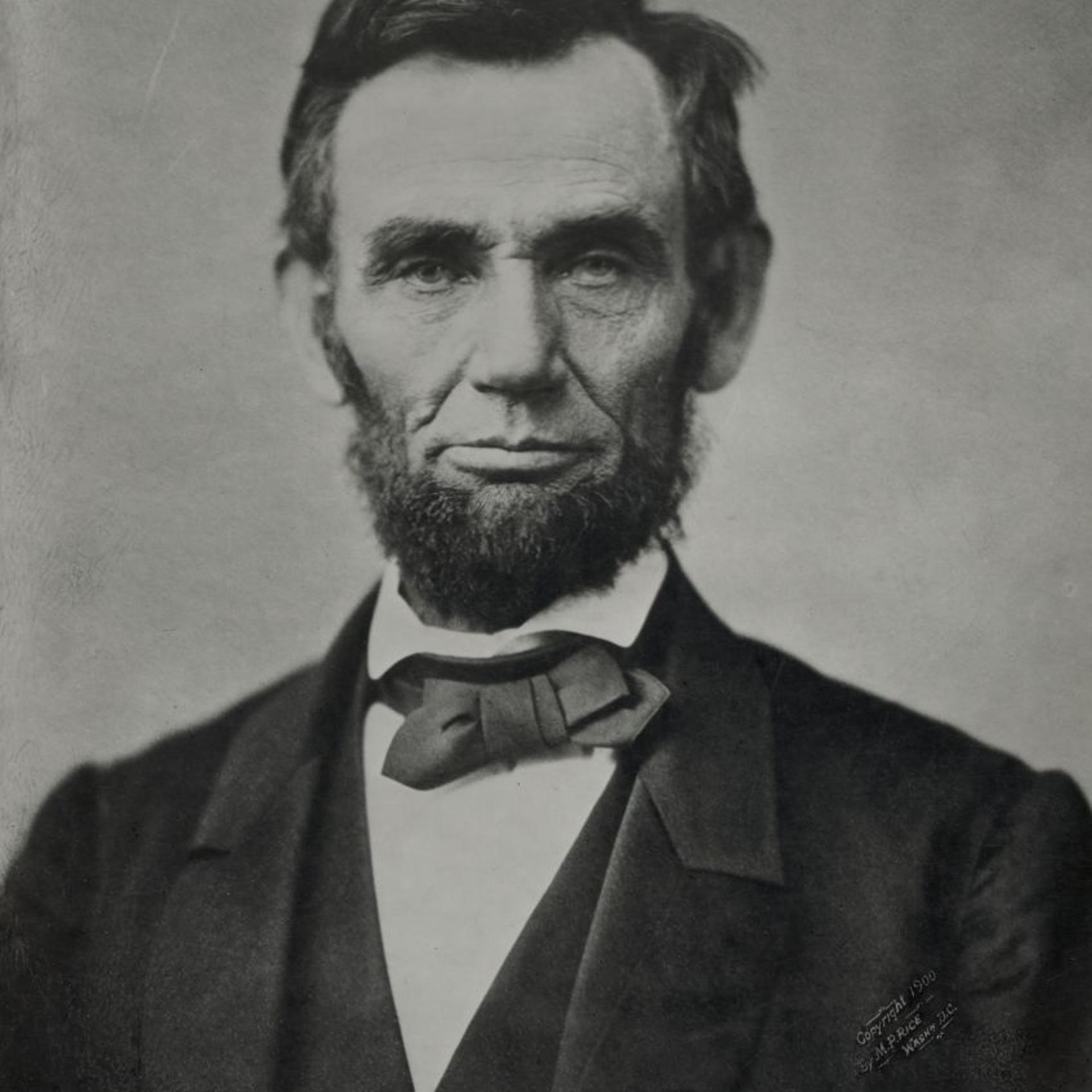 Portrait Of Abraham Lincoln