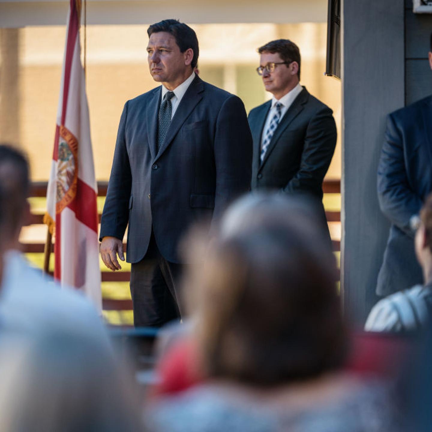 Florida Gov. Ron DeSantis in Bradenton