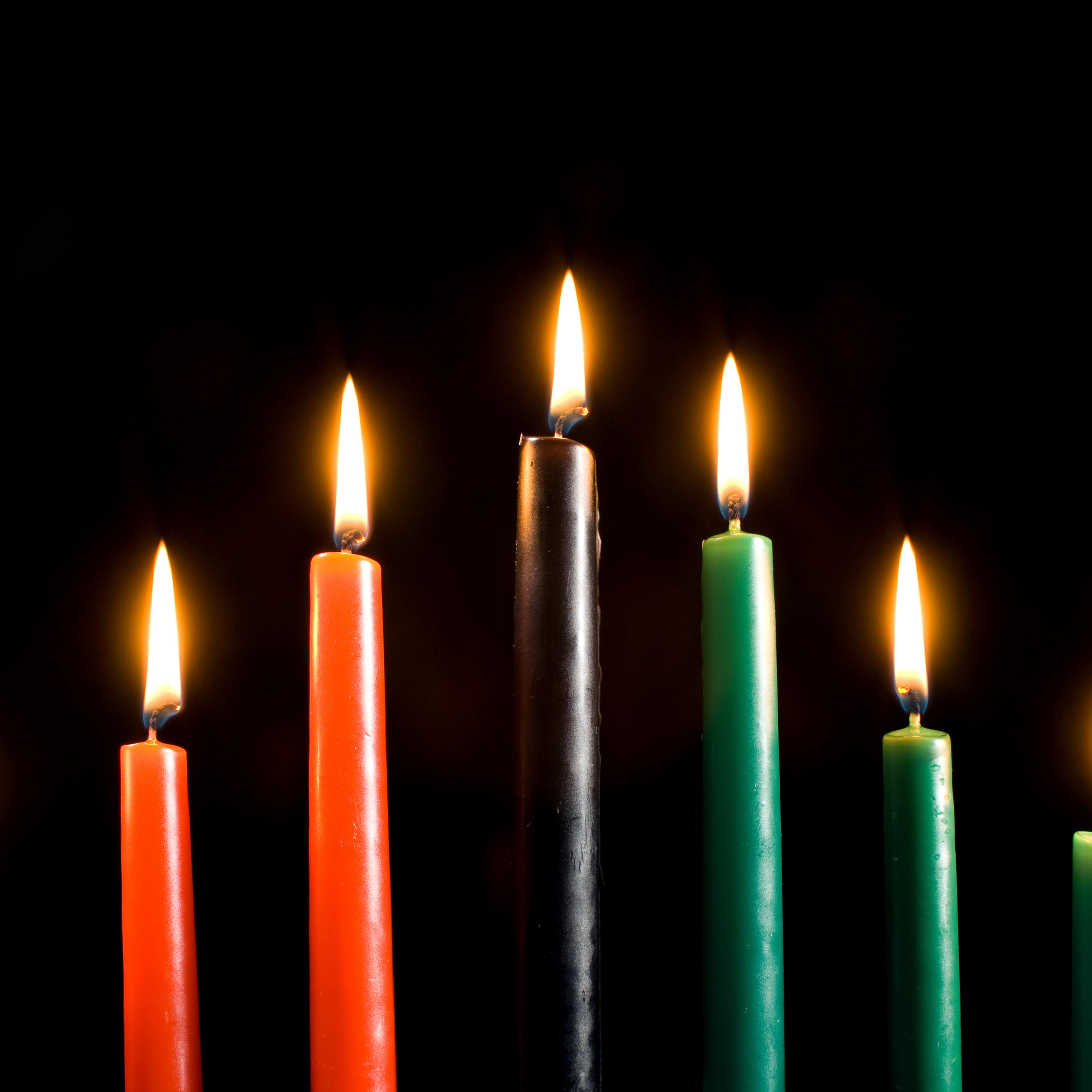 Kwanzaa Candles Only