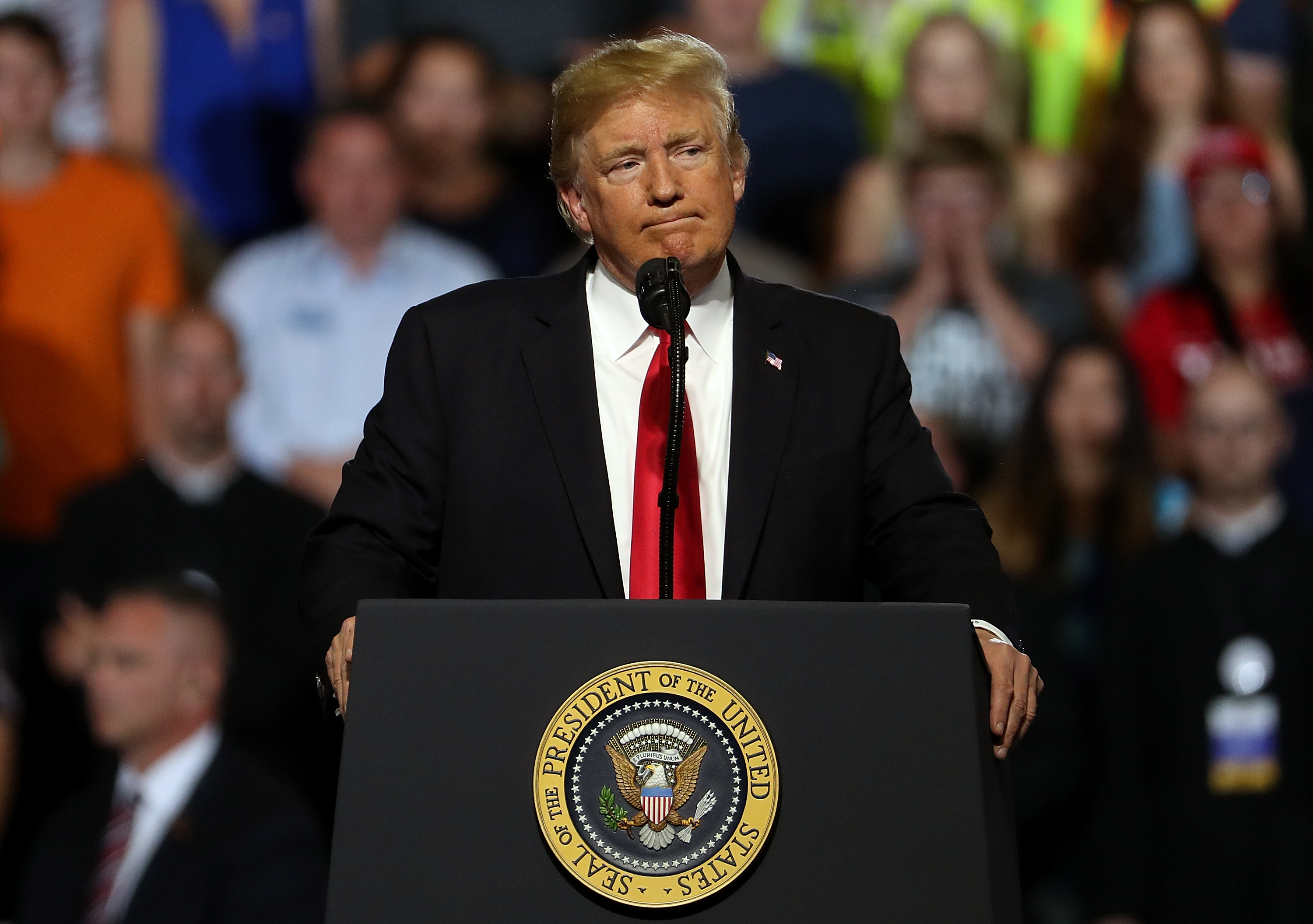 President Trump Holds Rally In Great Falls, Montana