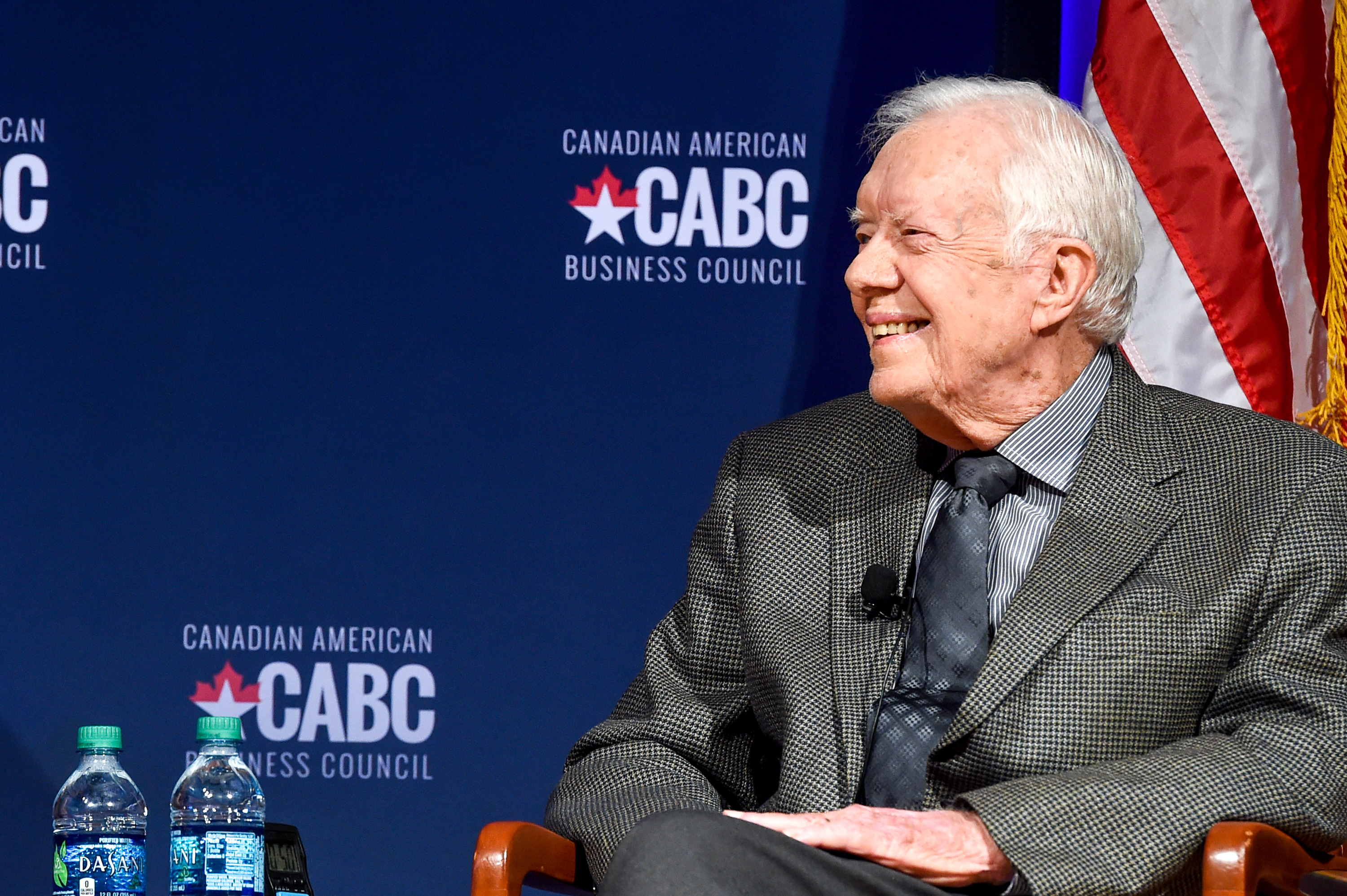 The Board of Directors of the Canadian American Business Council Presents A Converation With Jimmy Carter and Joe Clark