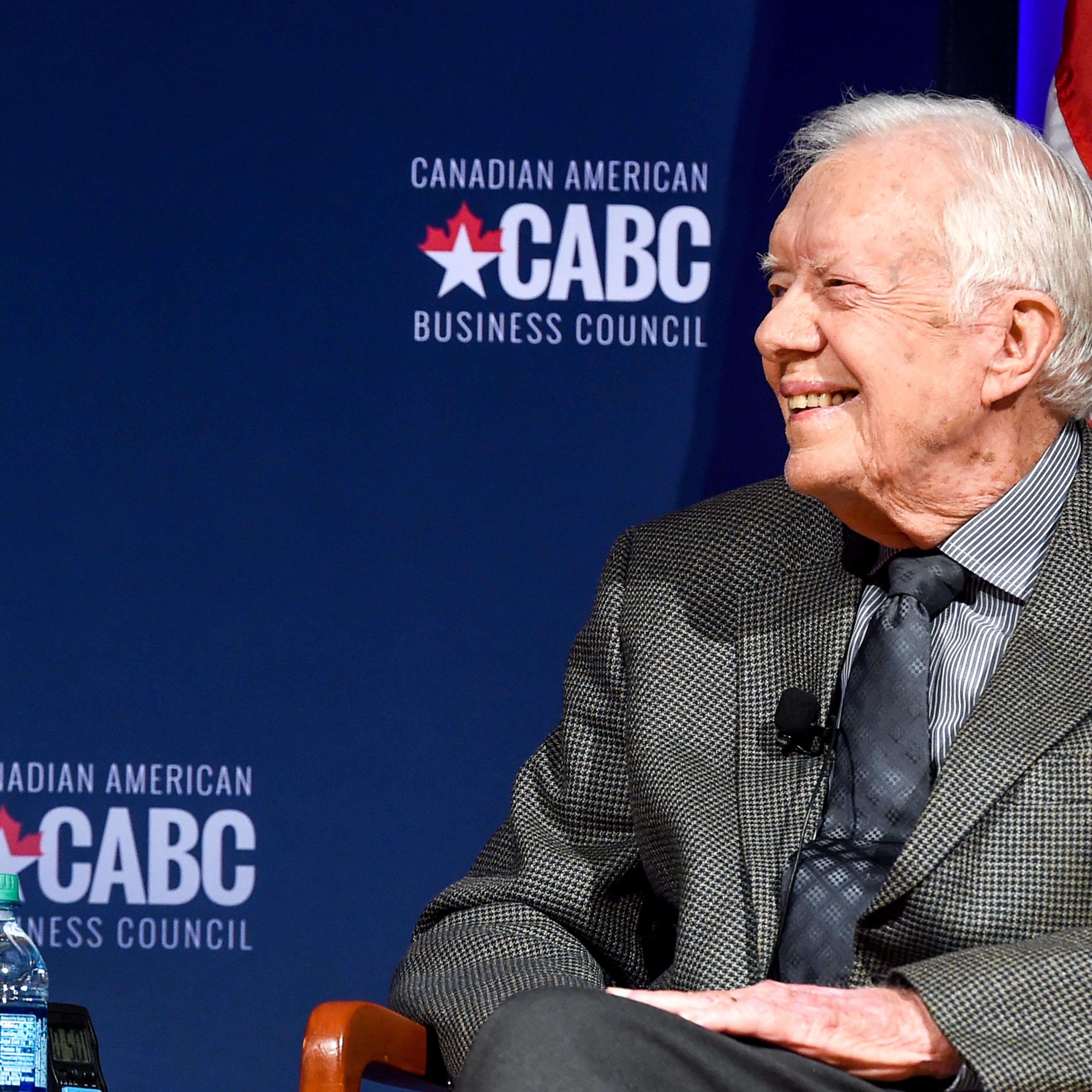The Board of Directors of the Canadian American Business Council Presents A Converation With Jimmy Carter and Joe Clark