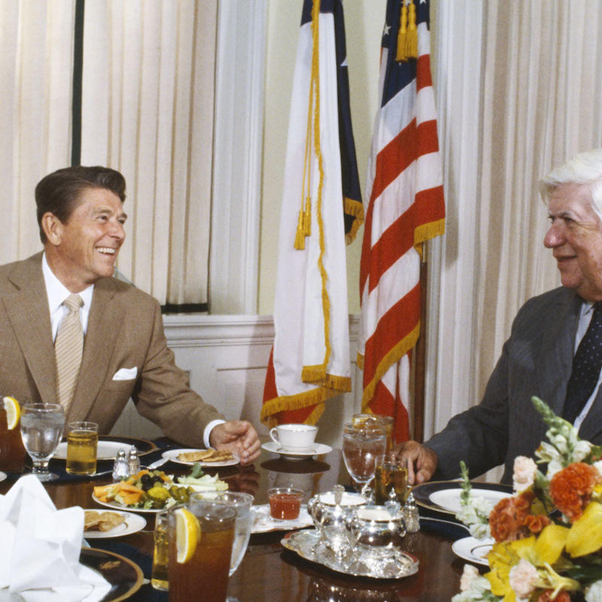 Reagan and O'Neill