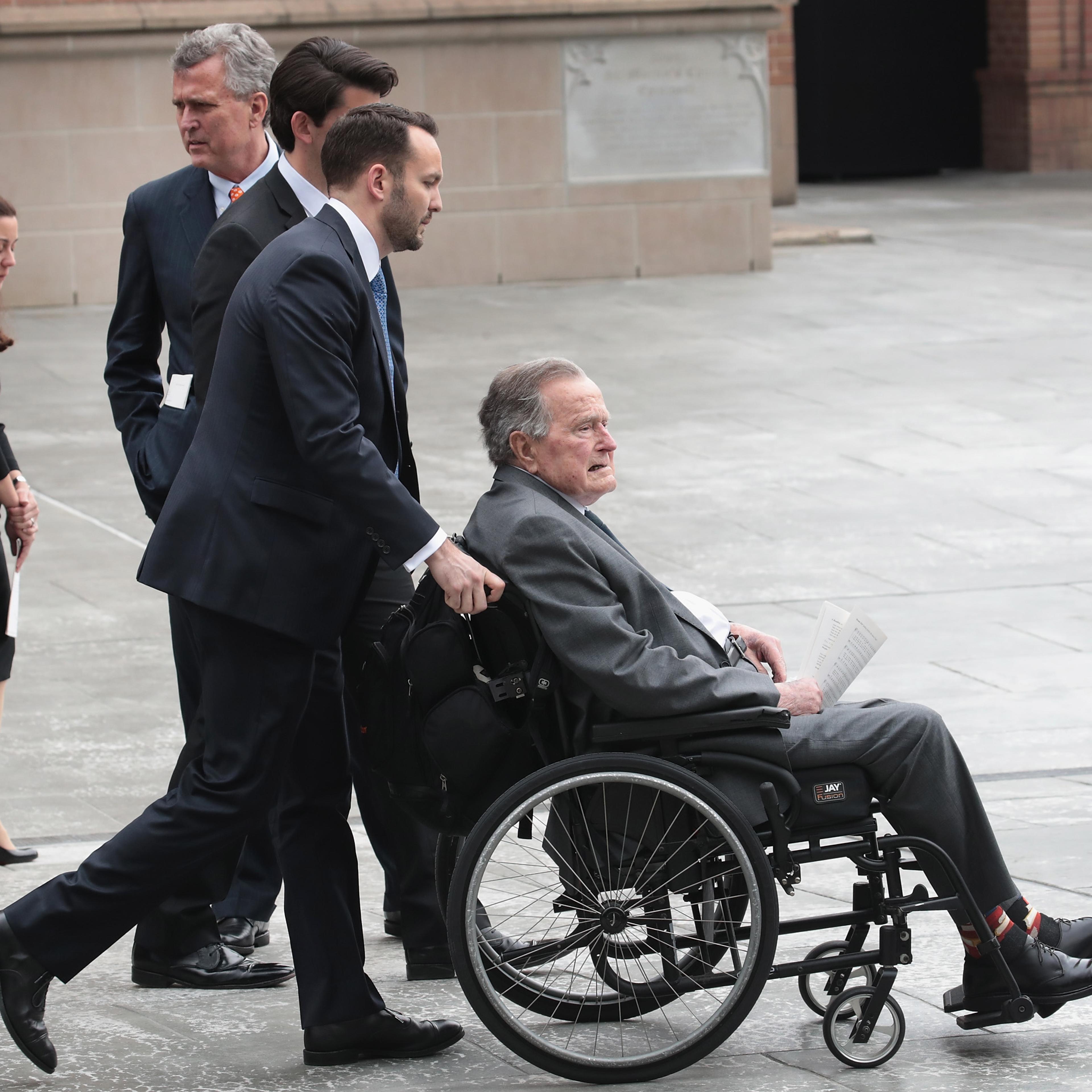 Mourners, Including Former Presidents, Attend Funeral For Barbara Bush