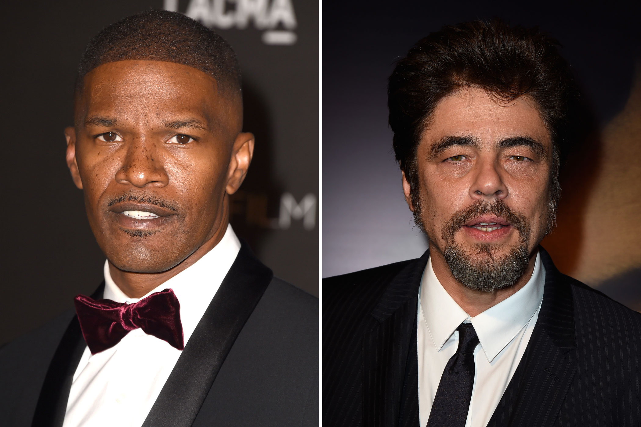 Jamie Foxx and Benicio Del Toro