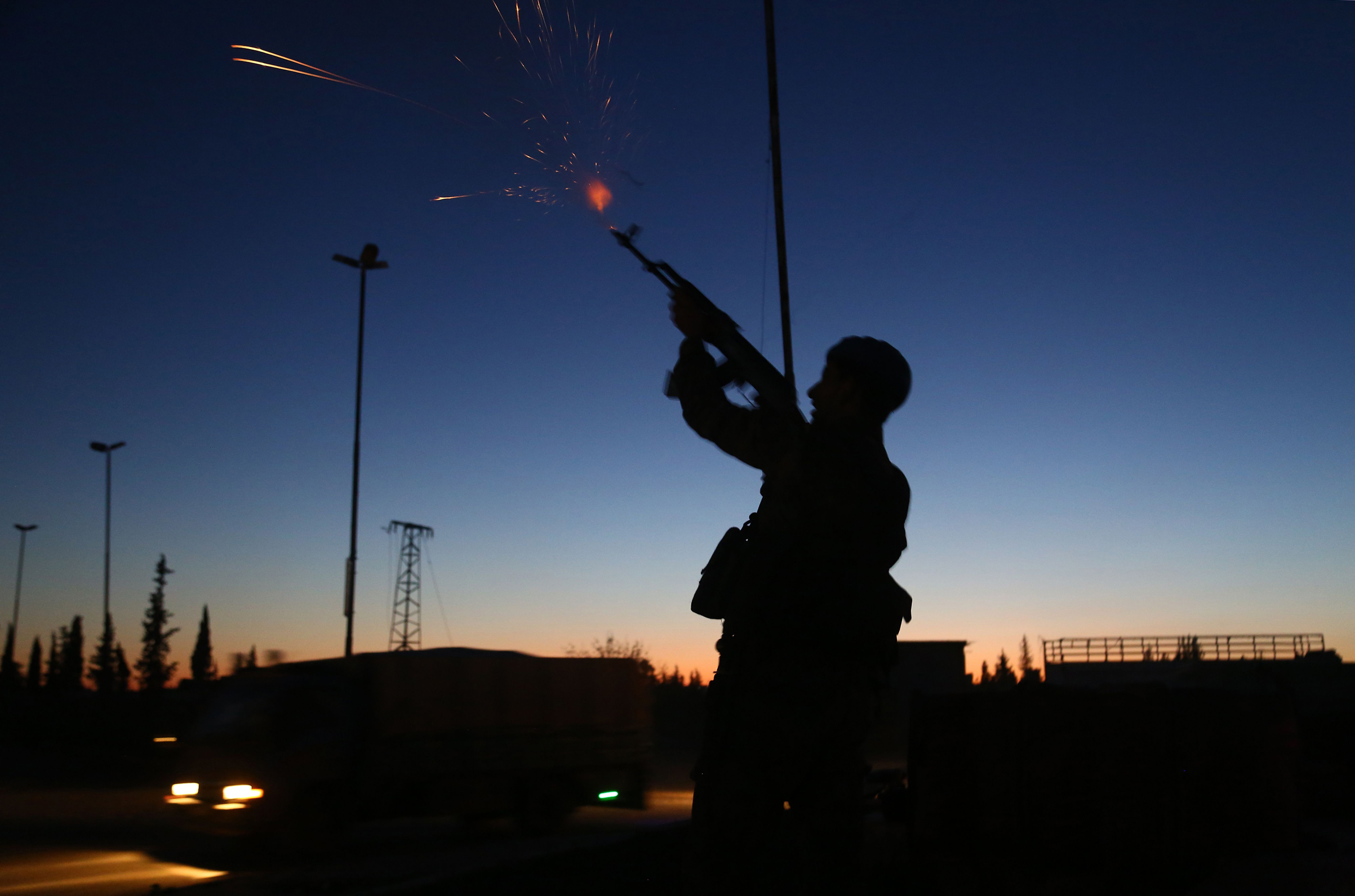 Syrian civil war fighter