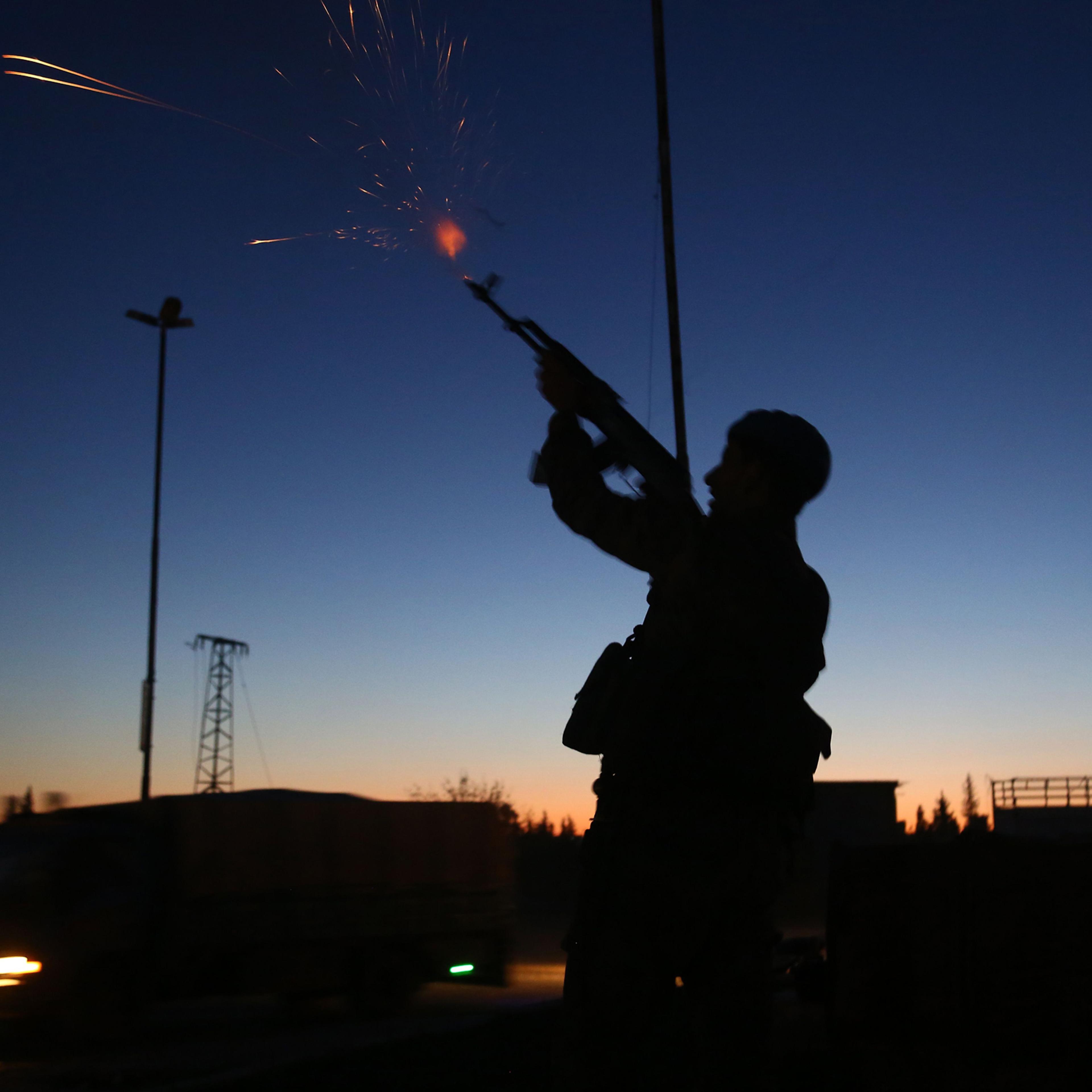 Syrian civil war fighter