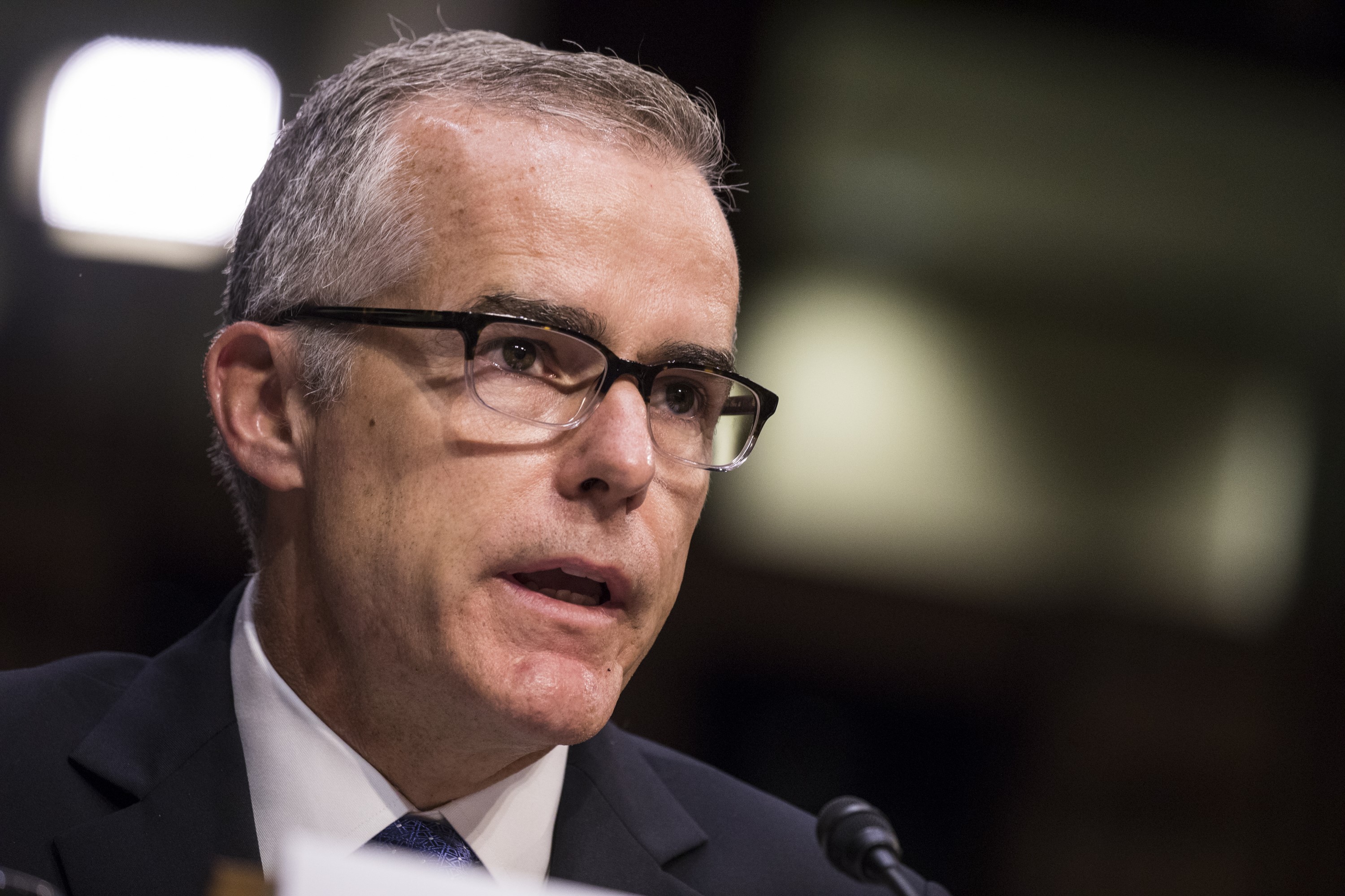 Acting FBI Director Andrew McCabe Testifies before Congress