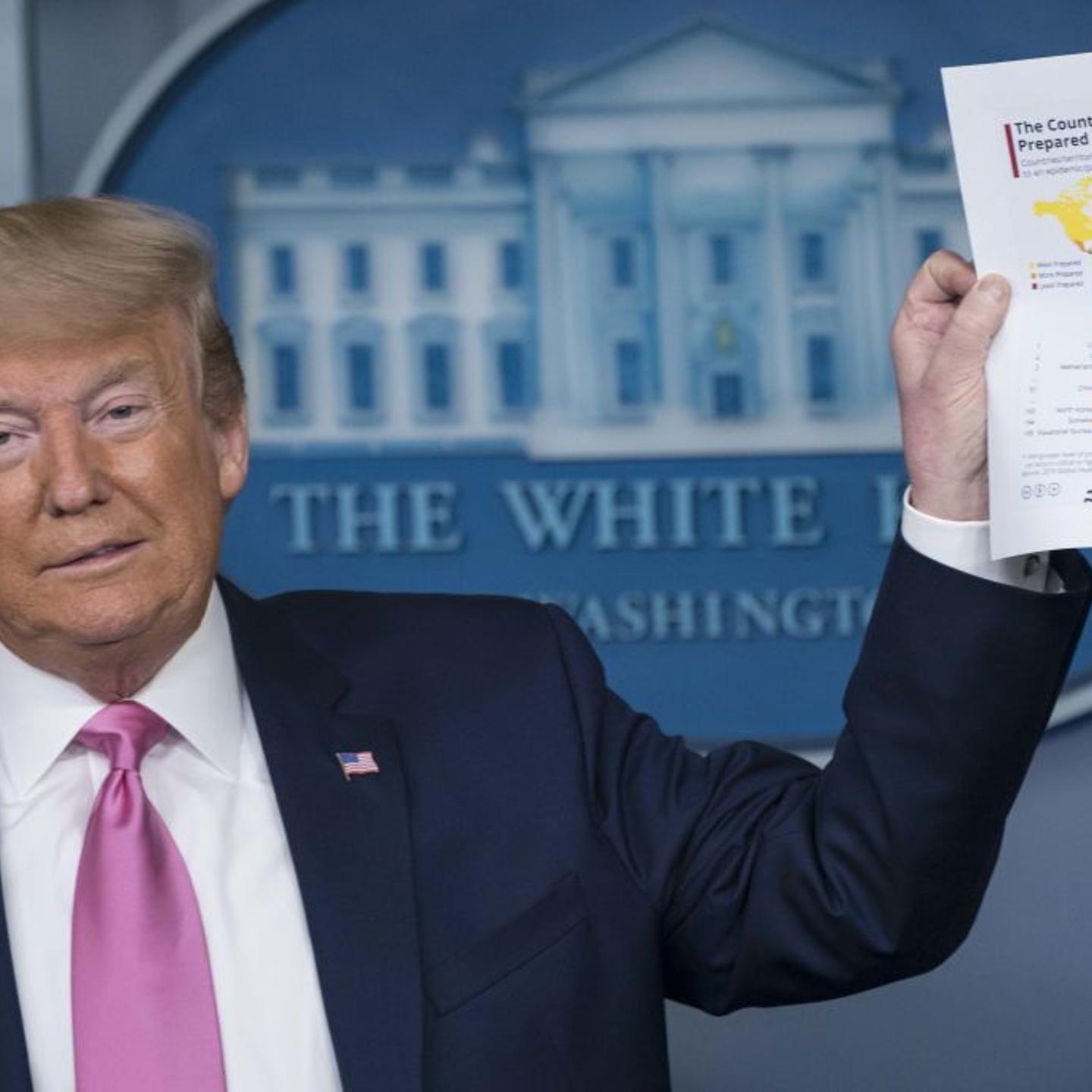President Trump Holds News Conference On Coronavirus