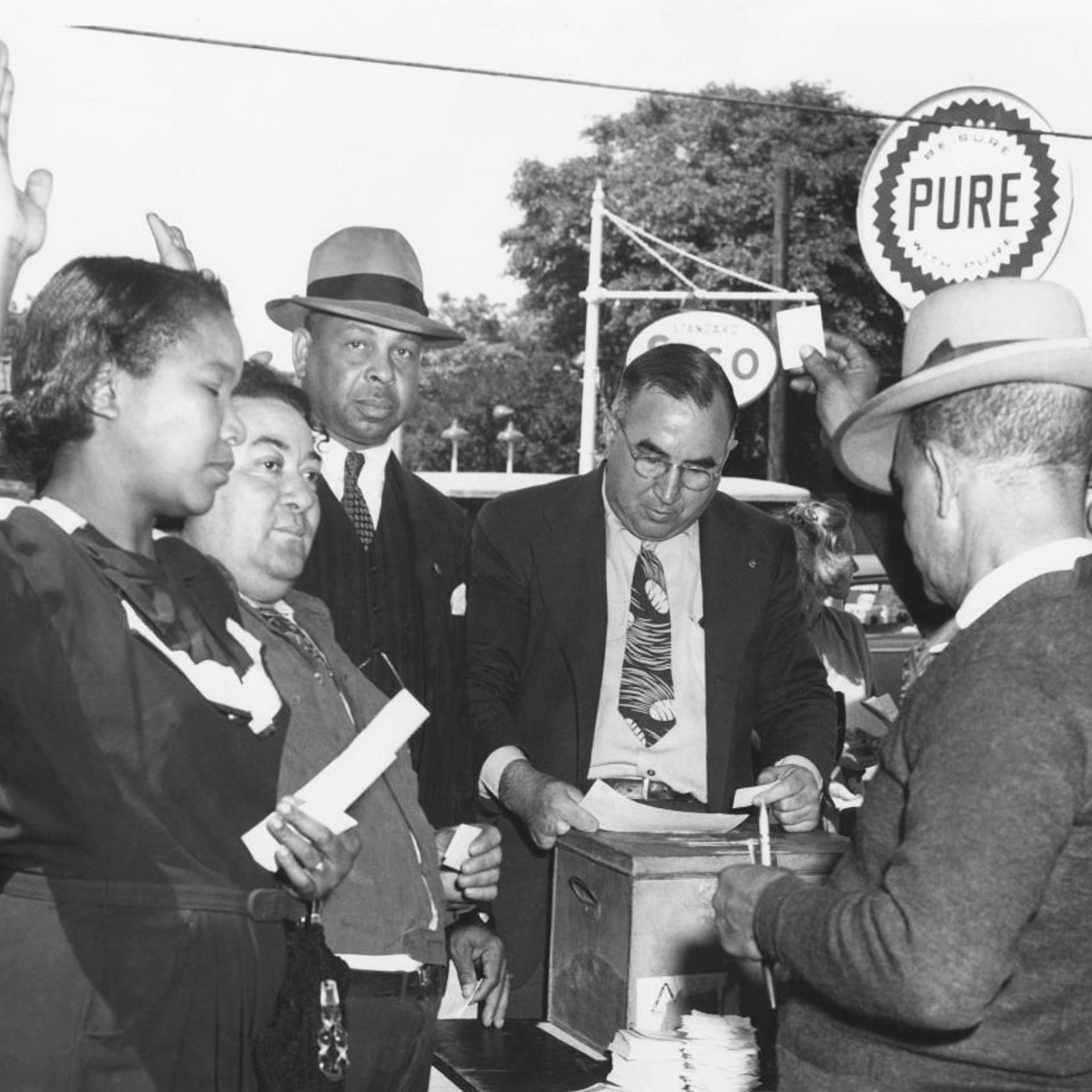 Blacks Vote In South Carolina