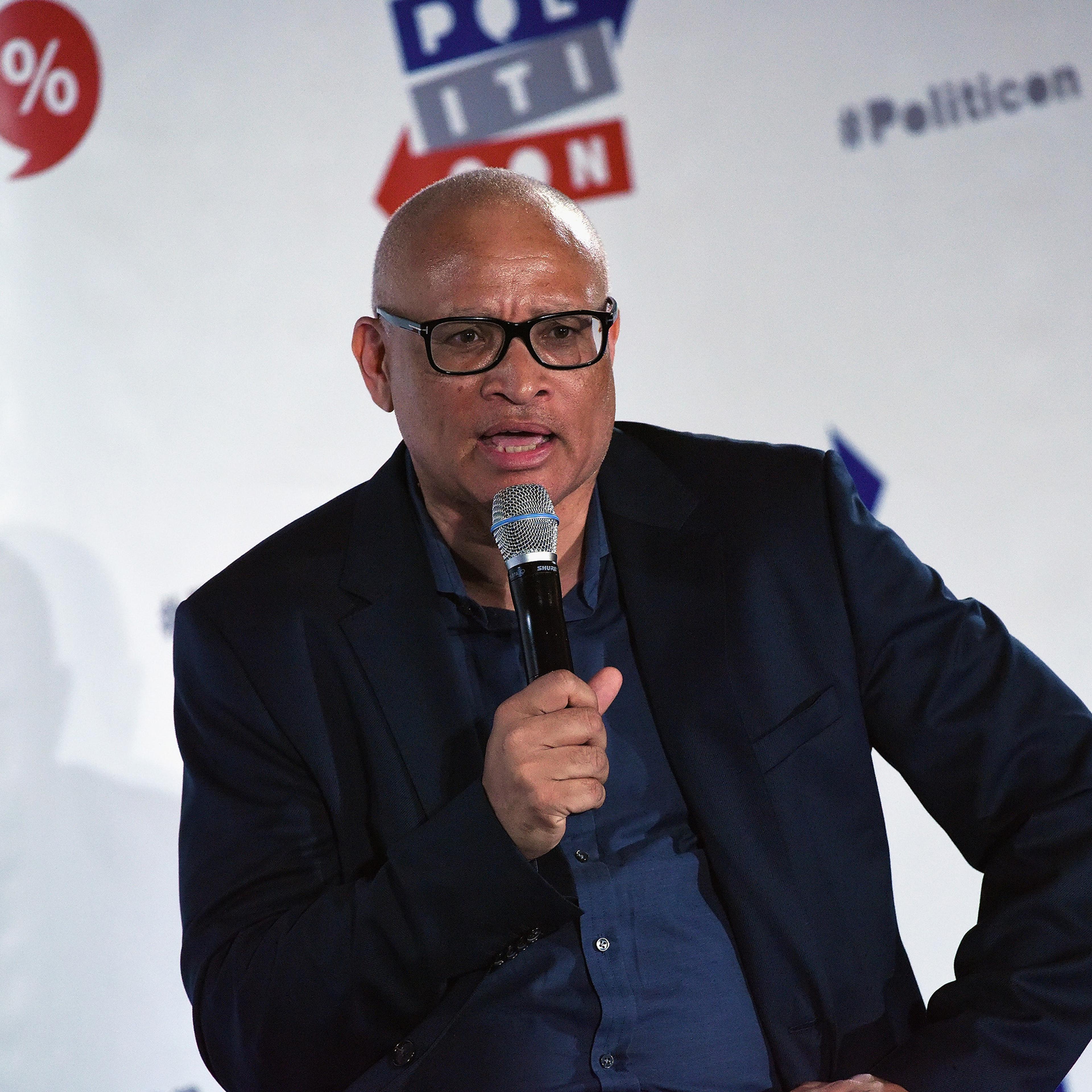 Comedian Larry Wilmore speaks during at Pasadena Convention Center in Pasadena, Calif. on June 25, 2016.