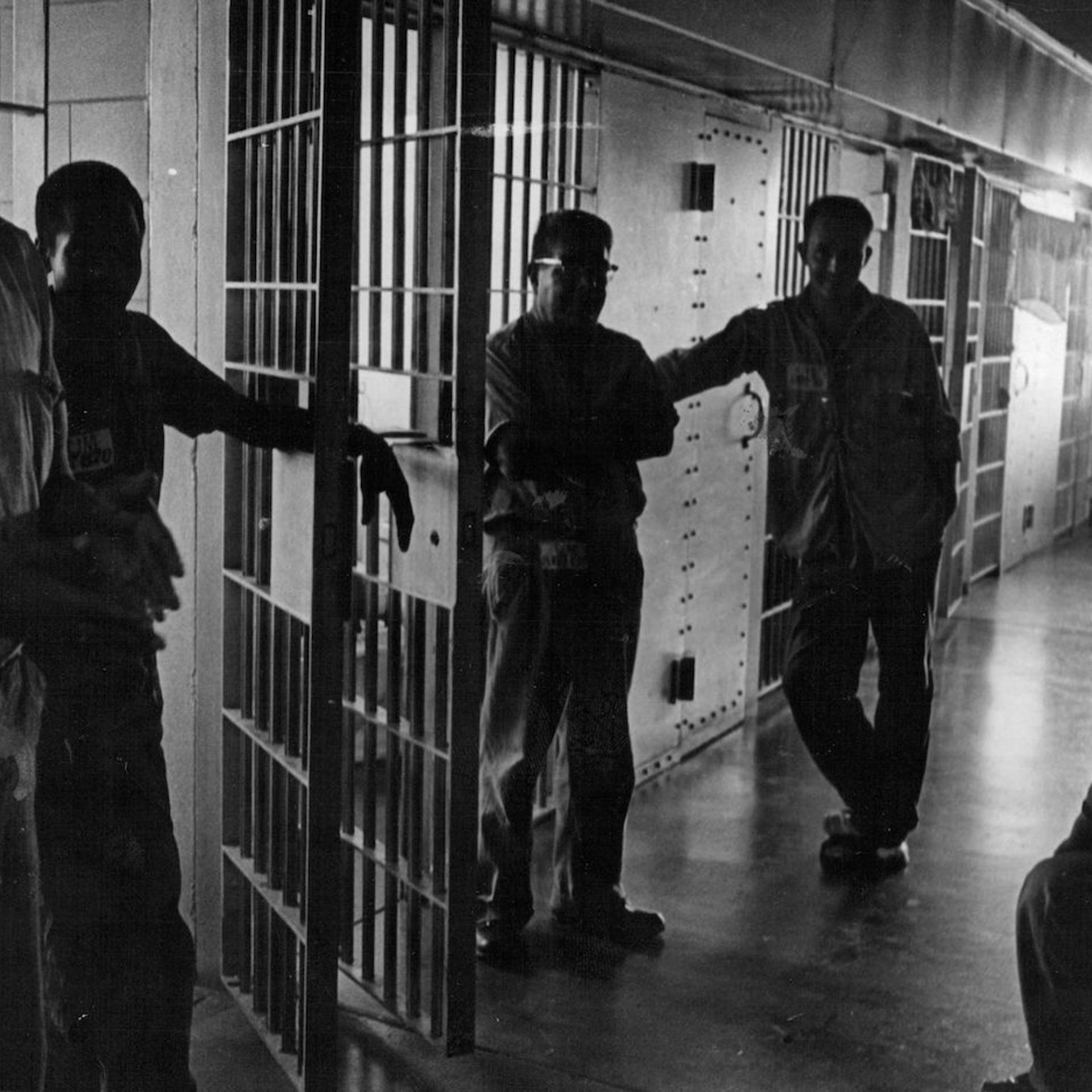 DEC 18 1966, DEC 29 1966; These five men face death at Colorado State Penitentiary where they are re
