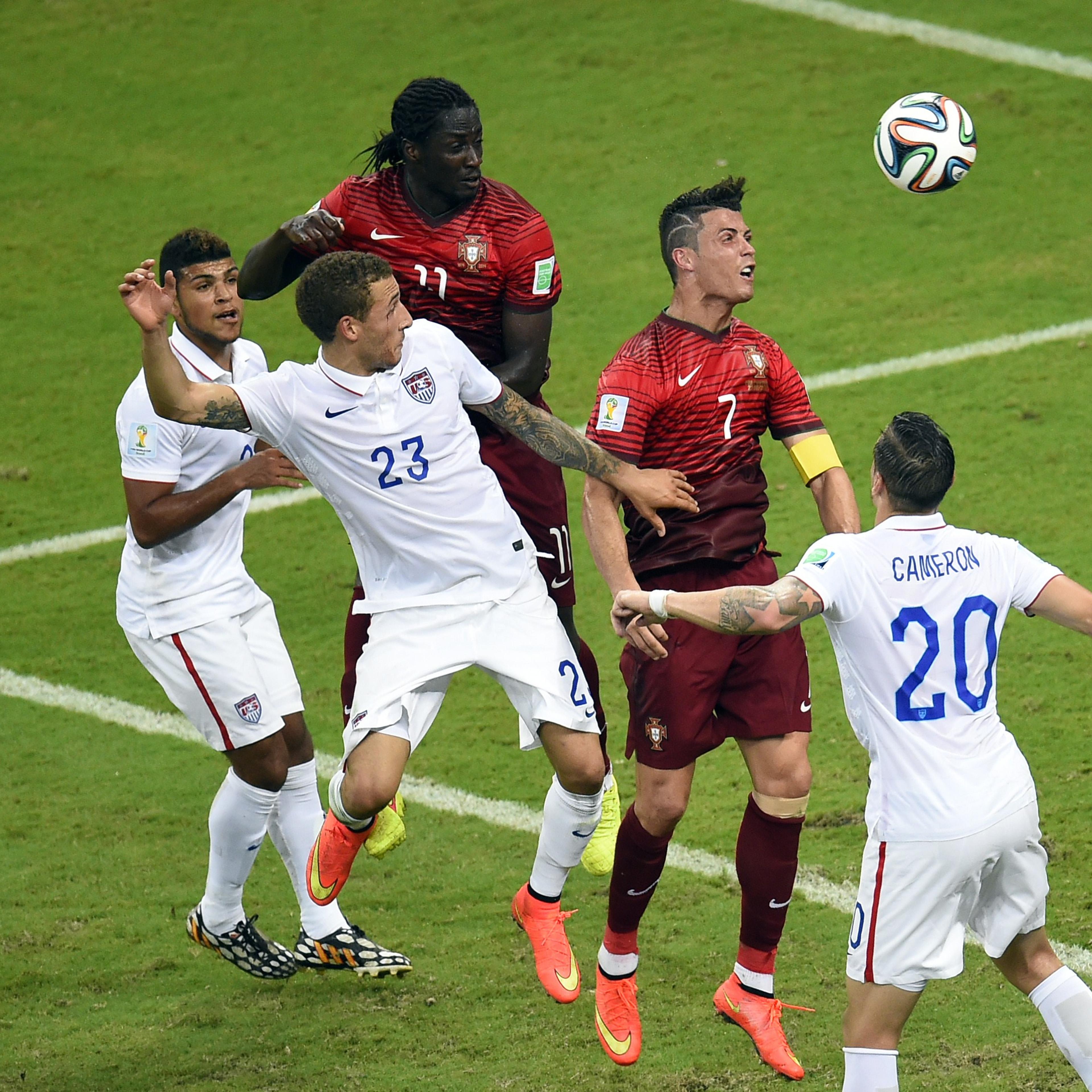 World Cup: USA v. Portugal