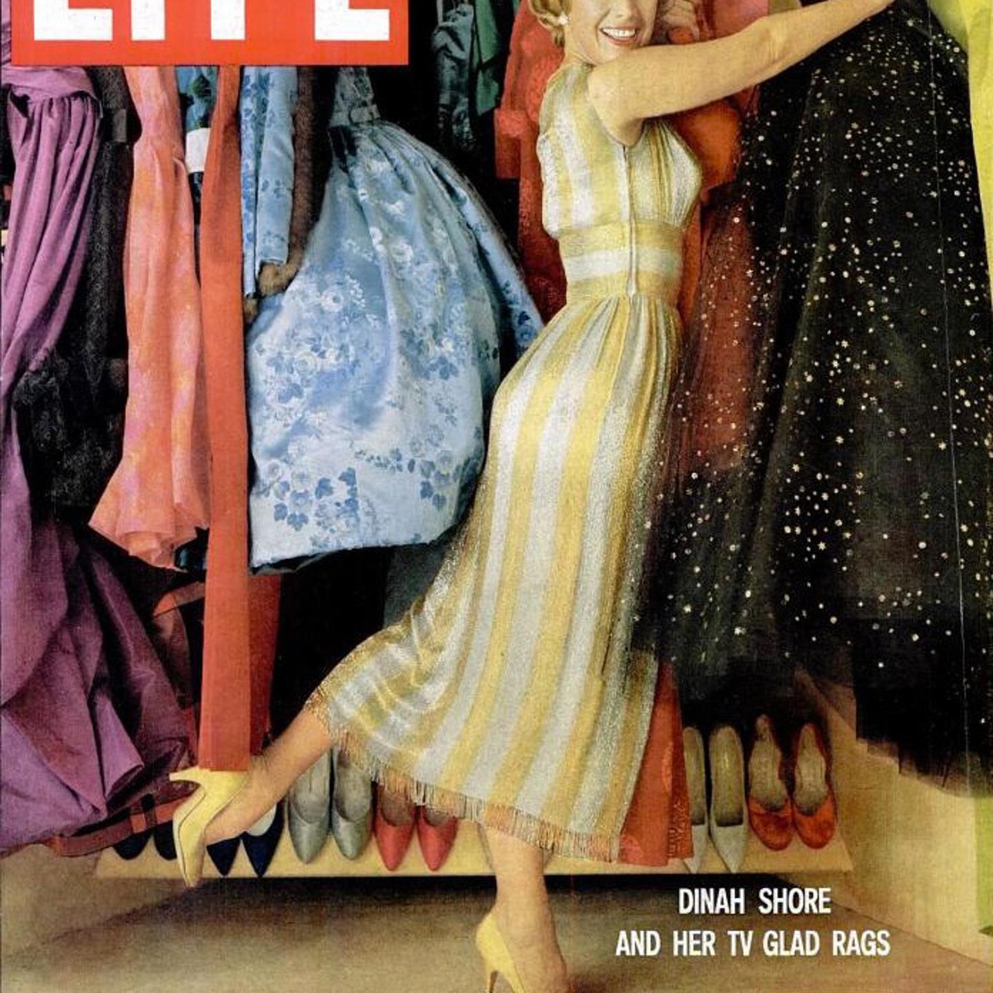 Dinah Shore cover of LIFE Magazine 1960