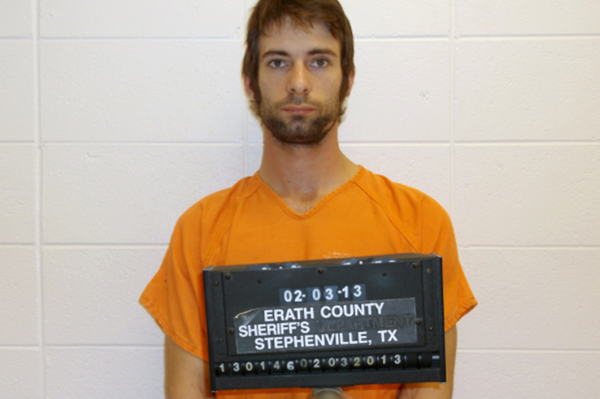 This undated photo provided by the Erath County Sheriffs Office shows Eddie Ray Routh.