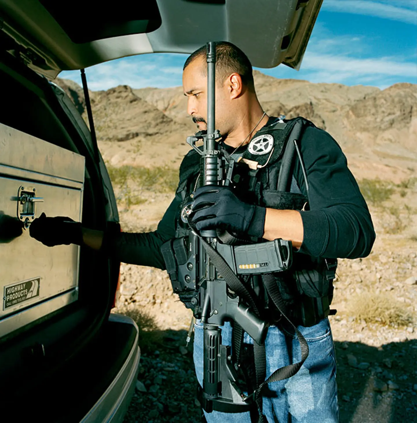 From the series "U.S. Marshals," powerHouse books 2014. Photographed with an analog camera, a Hasselblad 503cw.