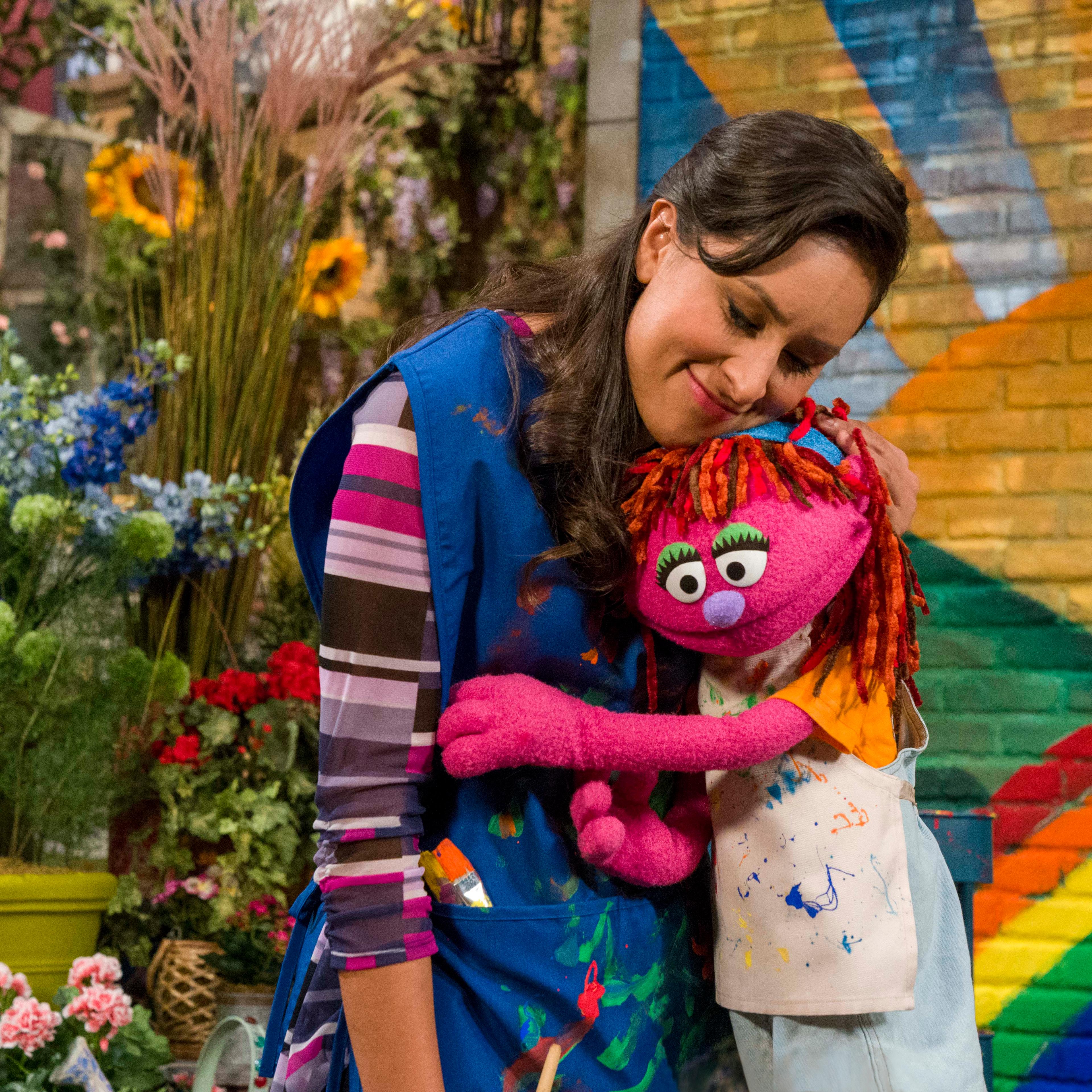 Lily on Sesame Street
