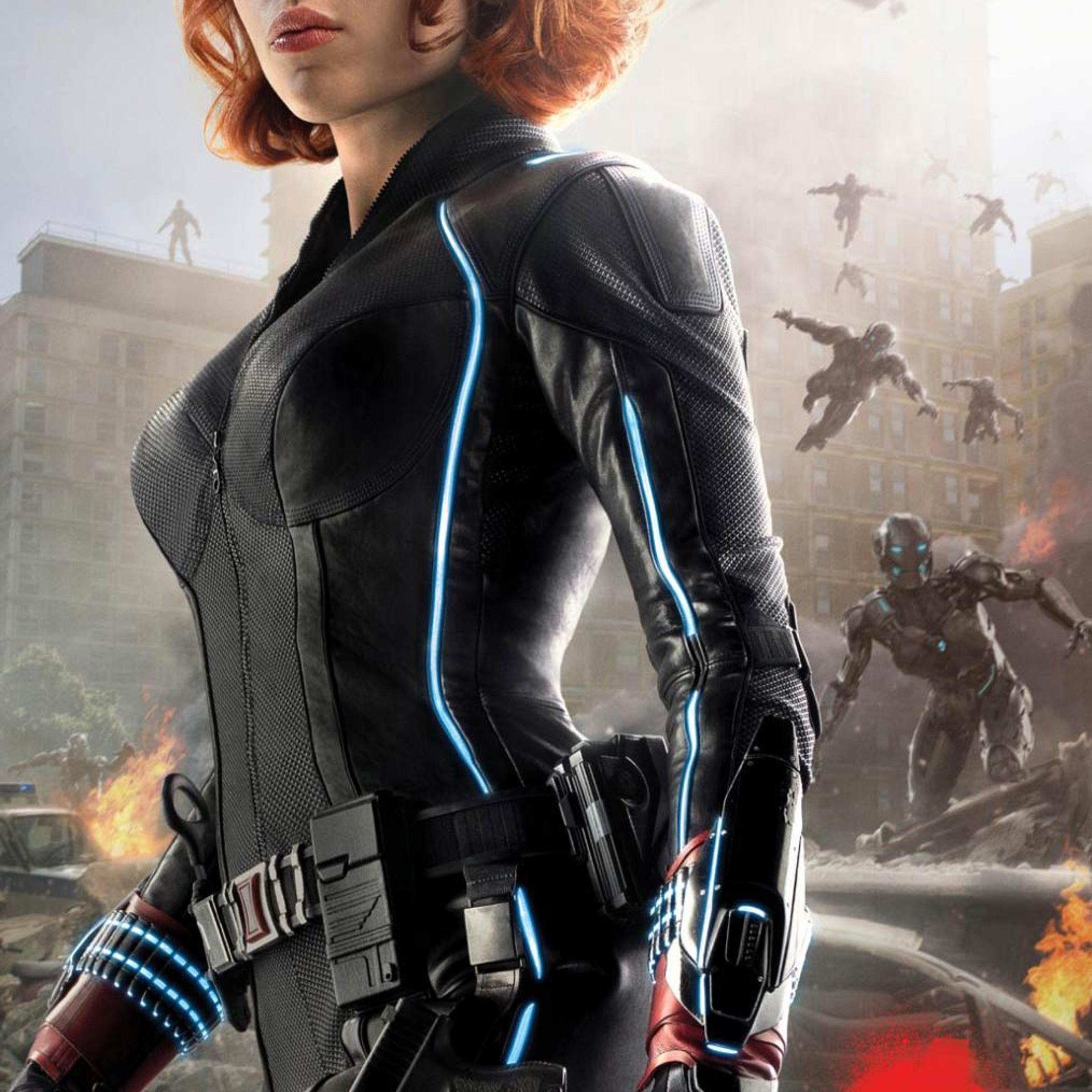<strong>Scarlett Johansson as Black Widow</strong>