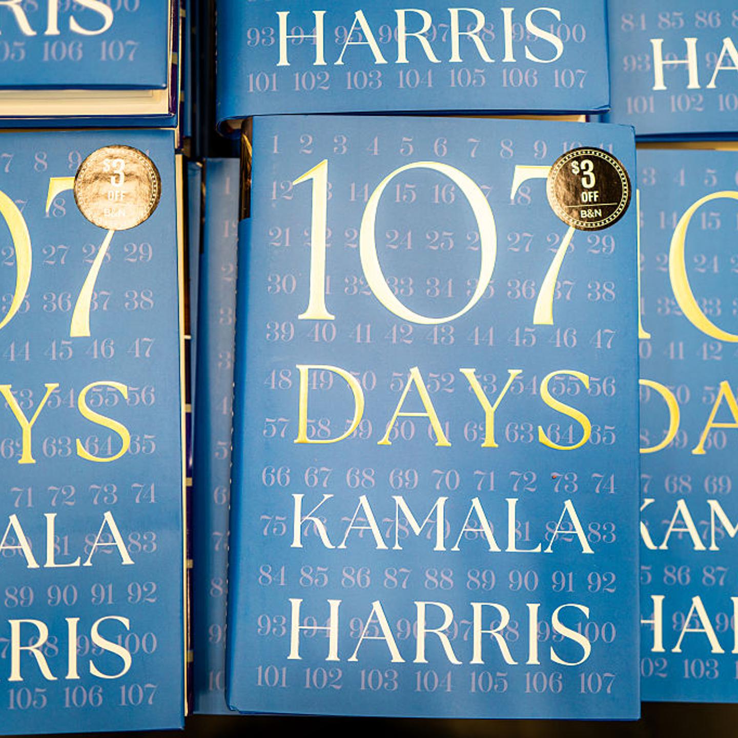 Kamala Harris Releases New Book, 107 Days
