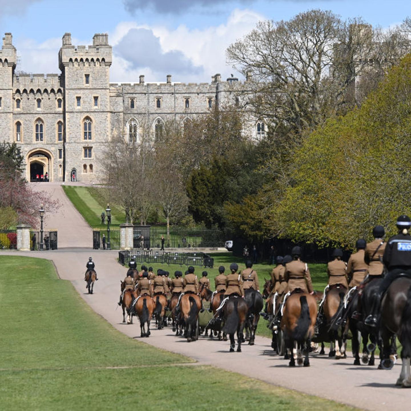 Rehearsals Take Place Ahead Of Prince Philip, Duke Of Edinburgh Funeral