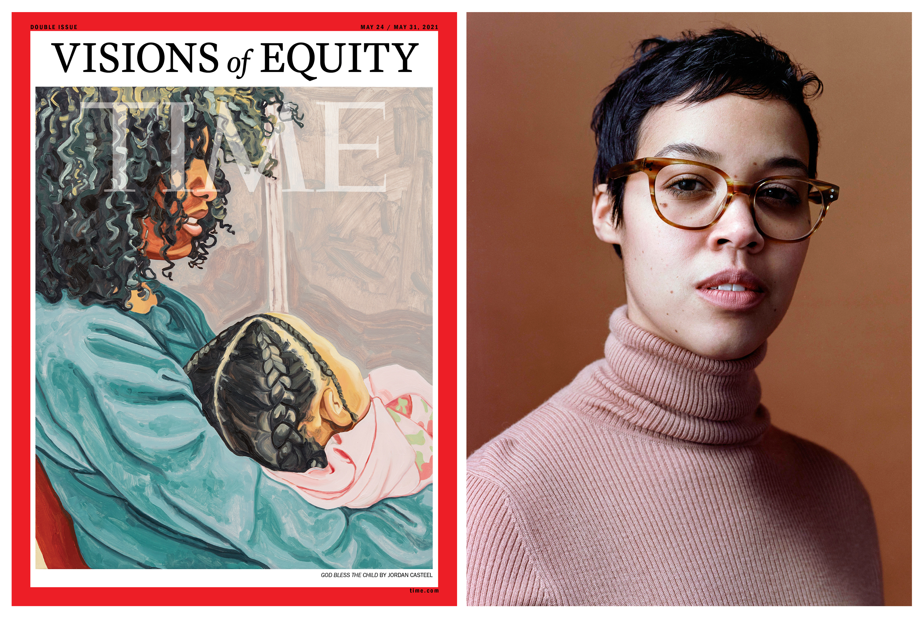 TIME Equity Cover and Jordan Casteel